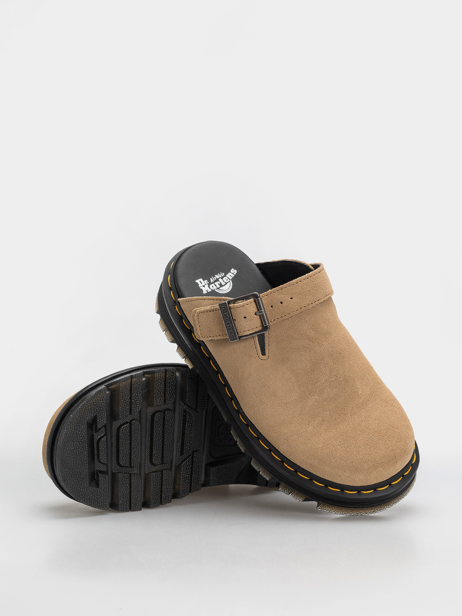 Buty Dr. Martens ZebZag Mule (savannah tan suede)