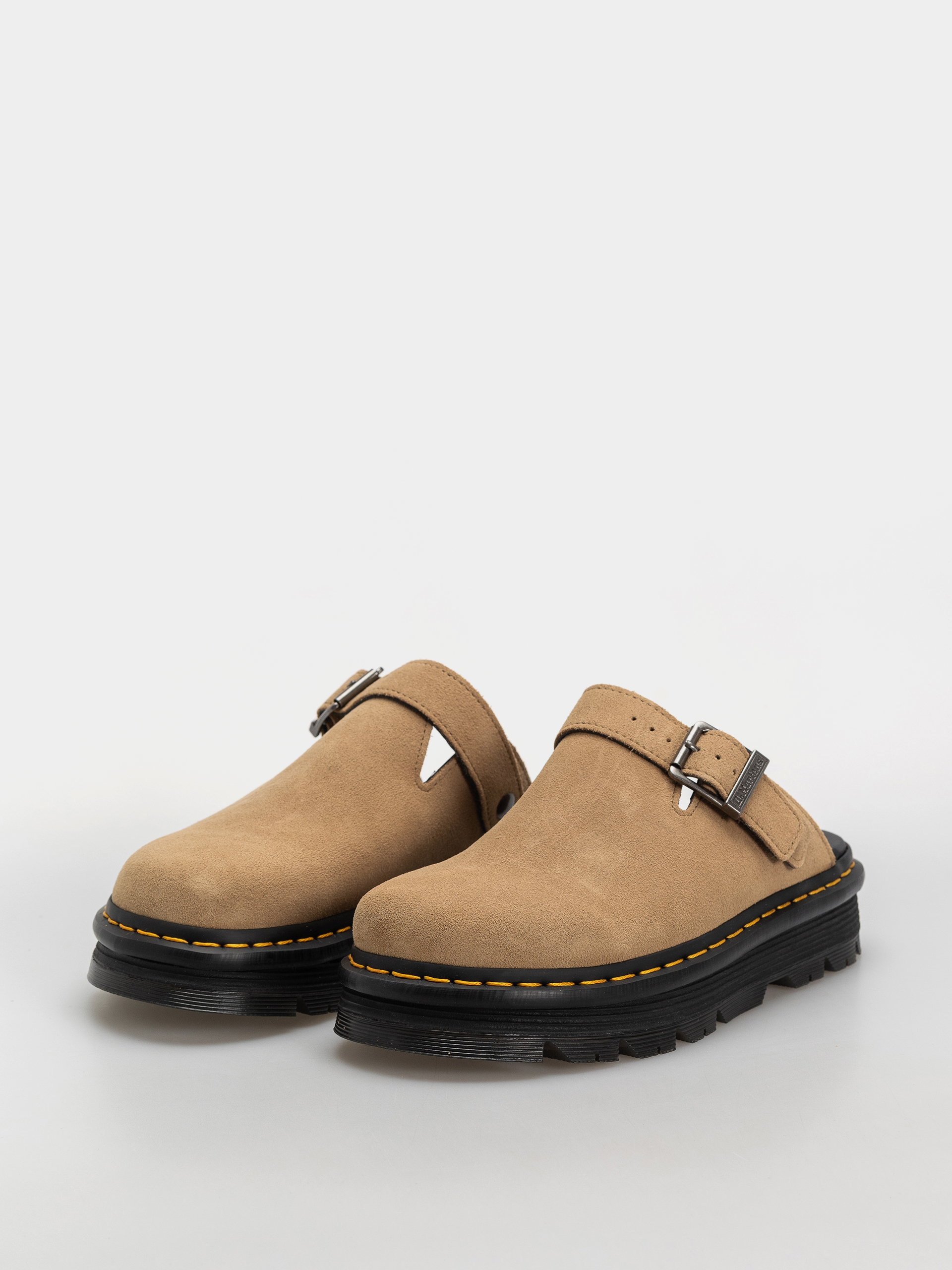Buty Dr. Martens ZebZag Mule (savannah tan suede)