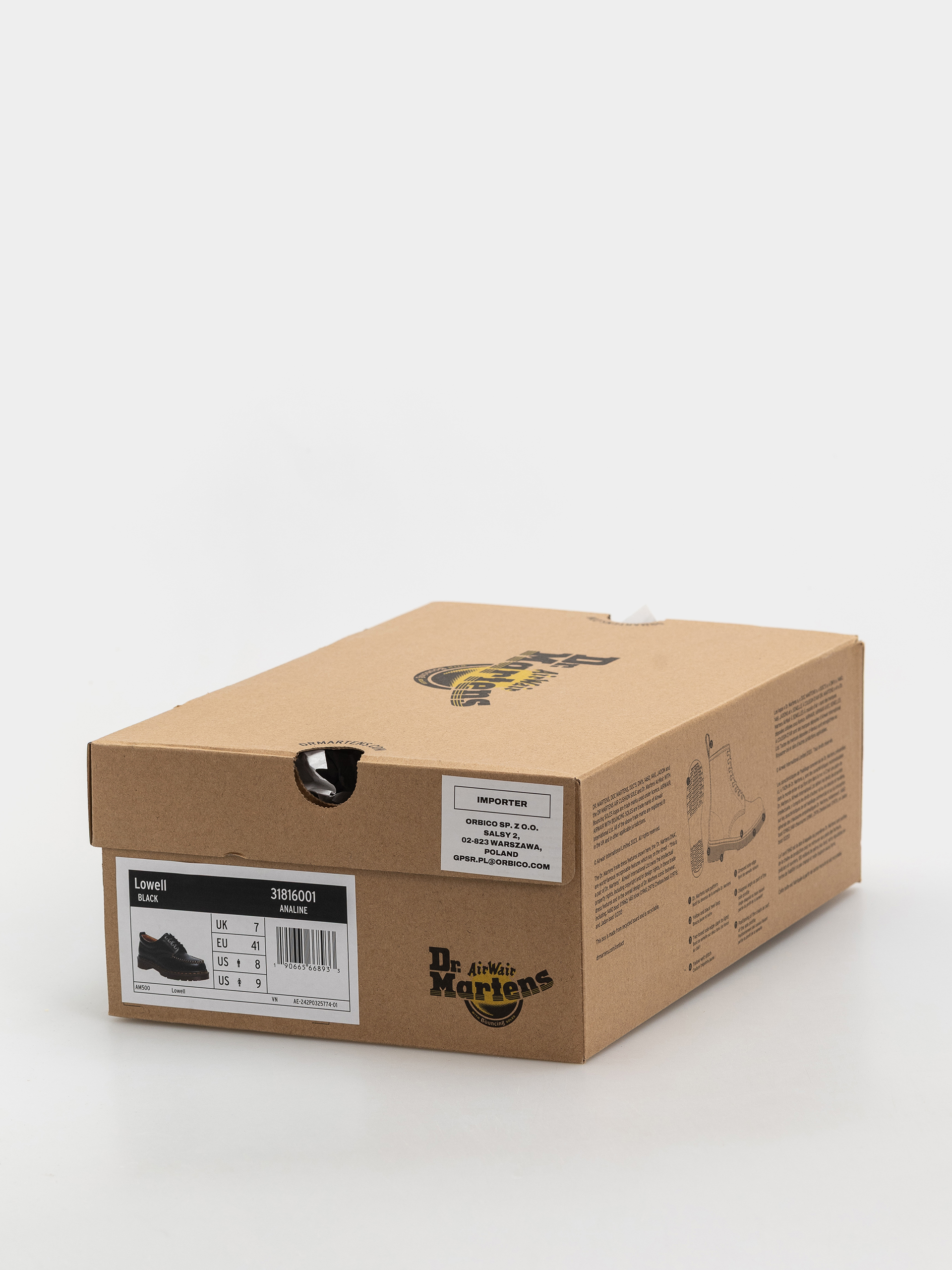 Buty Dr. Martens Lowell (black analine)