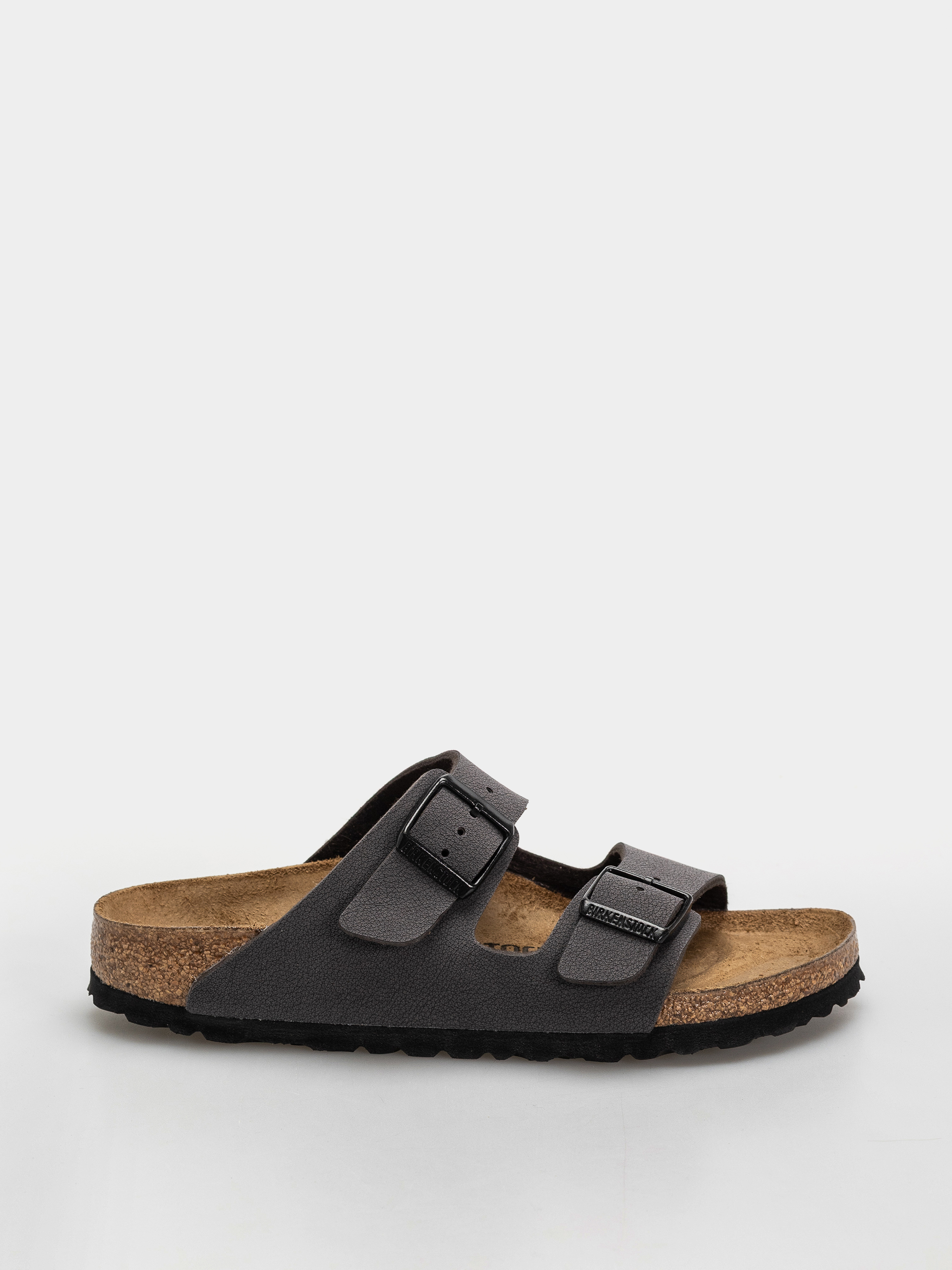 Klapki Birkenstock Arizona Birkibuc Narrow (velvet gray/black)