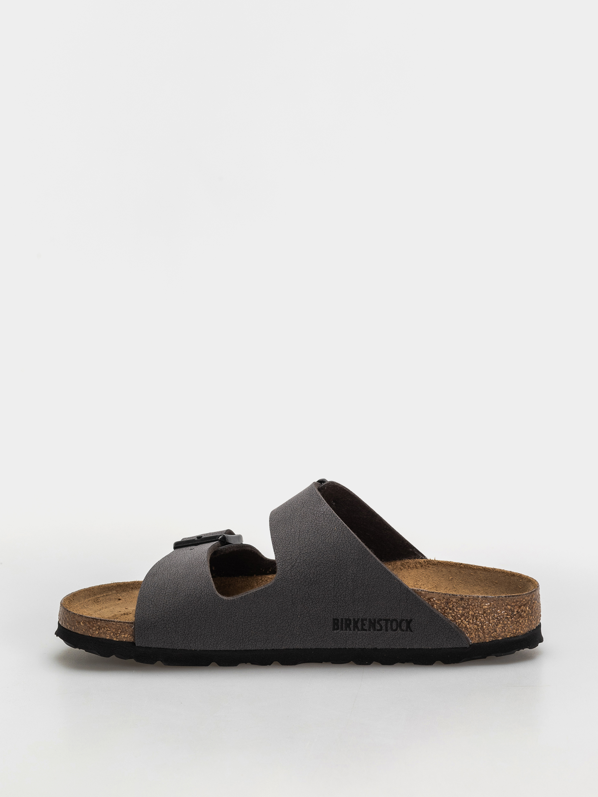 Klapki Birkenstock Arizona Birkibuc Narrow (velvet gray/black)