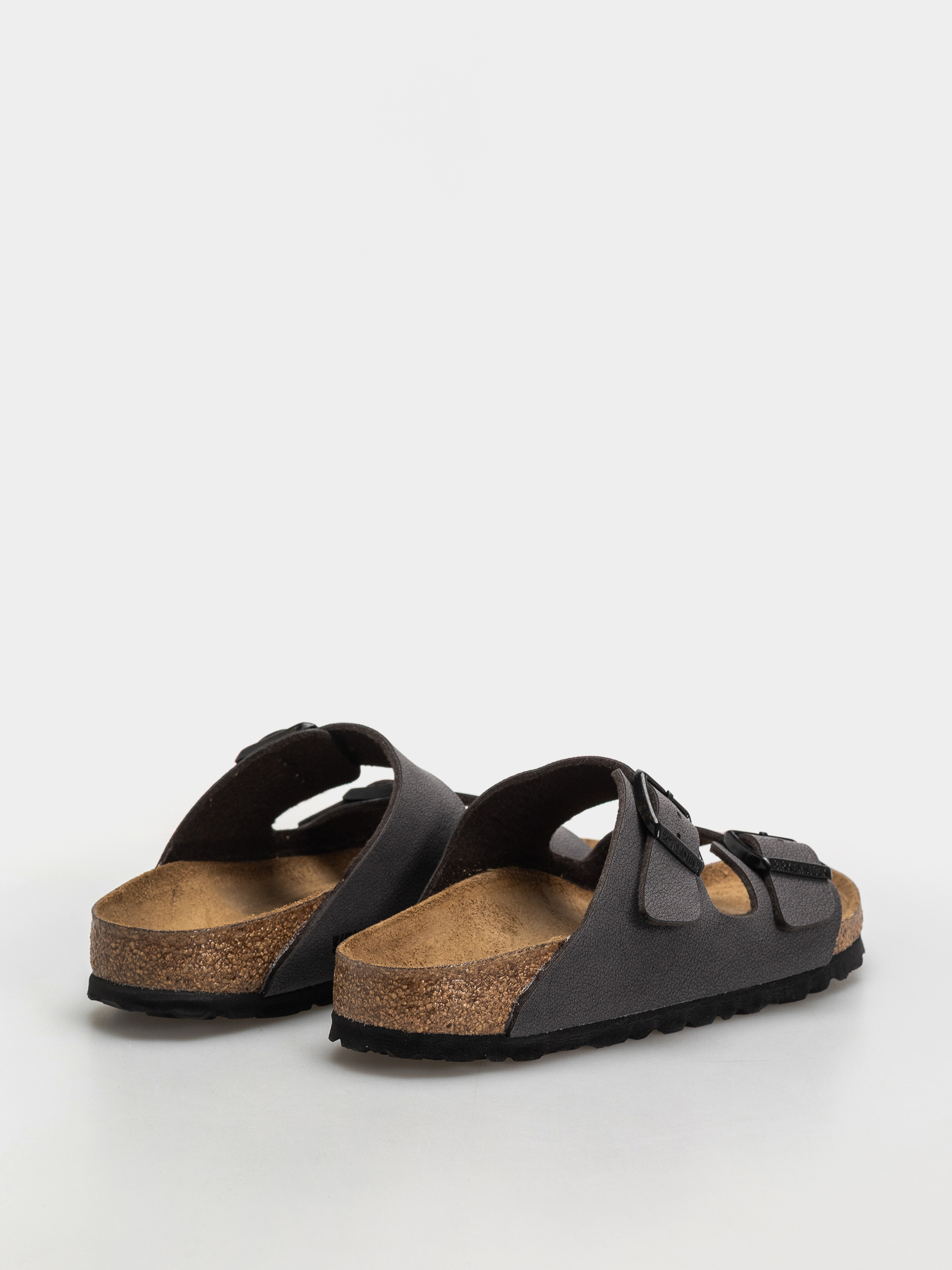 Klapki Birkenstock Arizona Birkibuc Narrow (velvet gray/black)