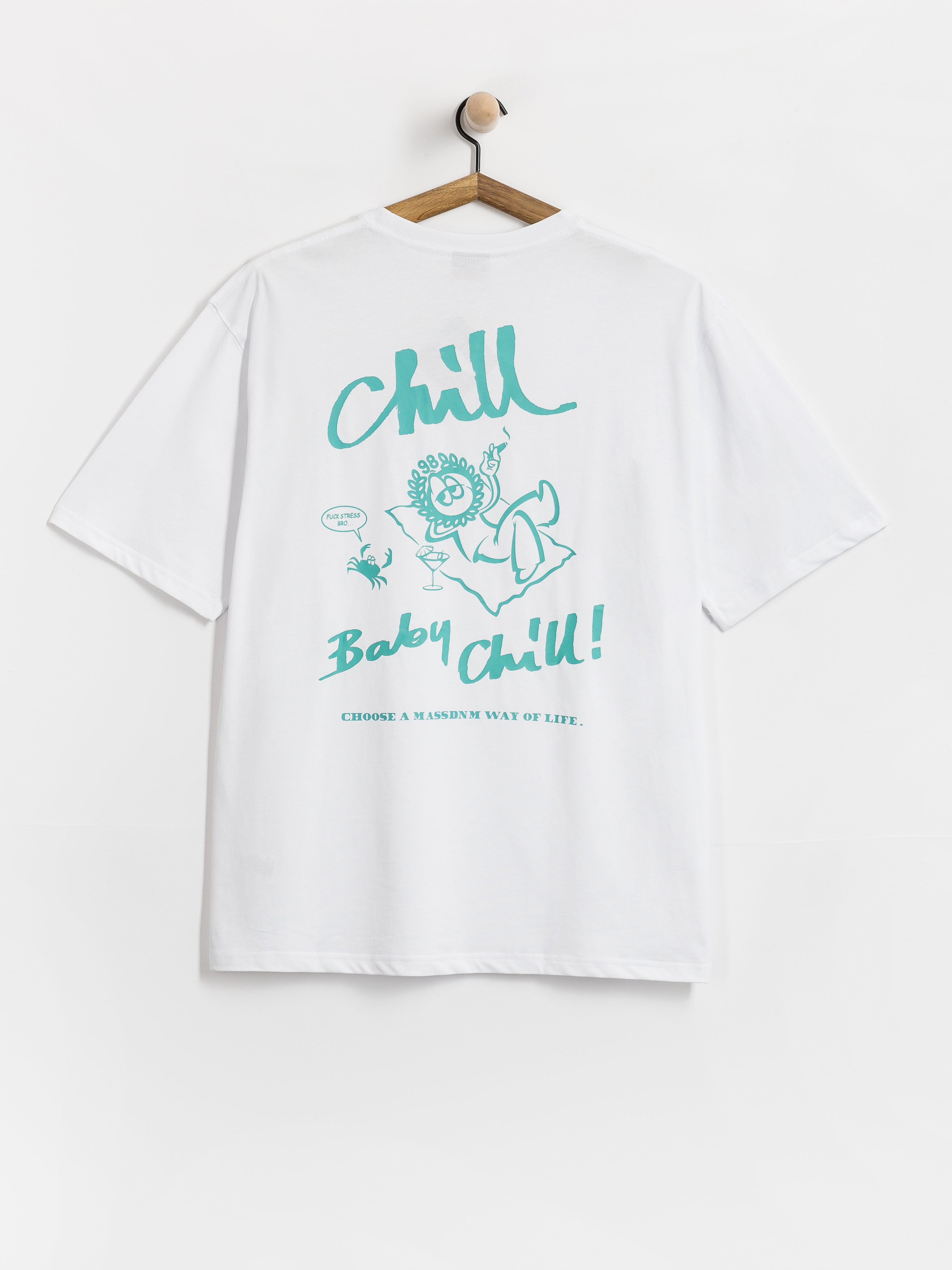 T-shirt MassDnm Chill (white)
