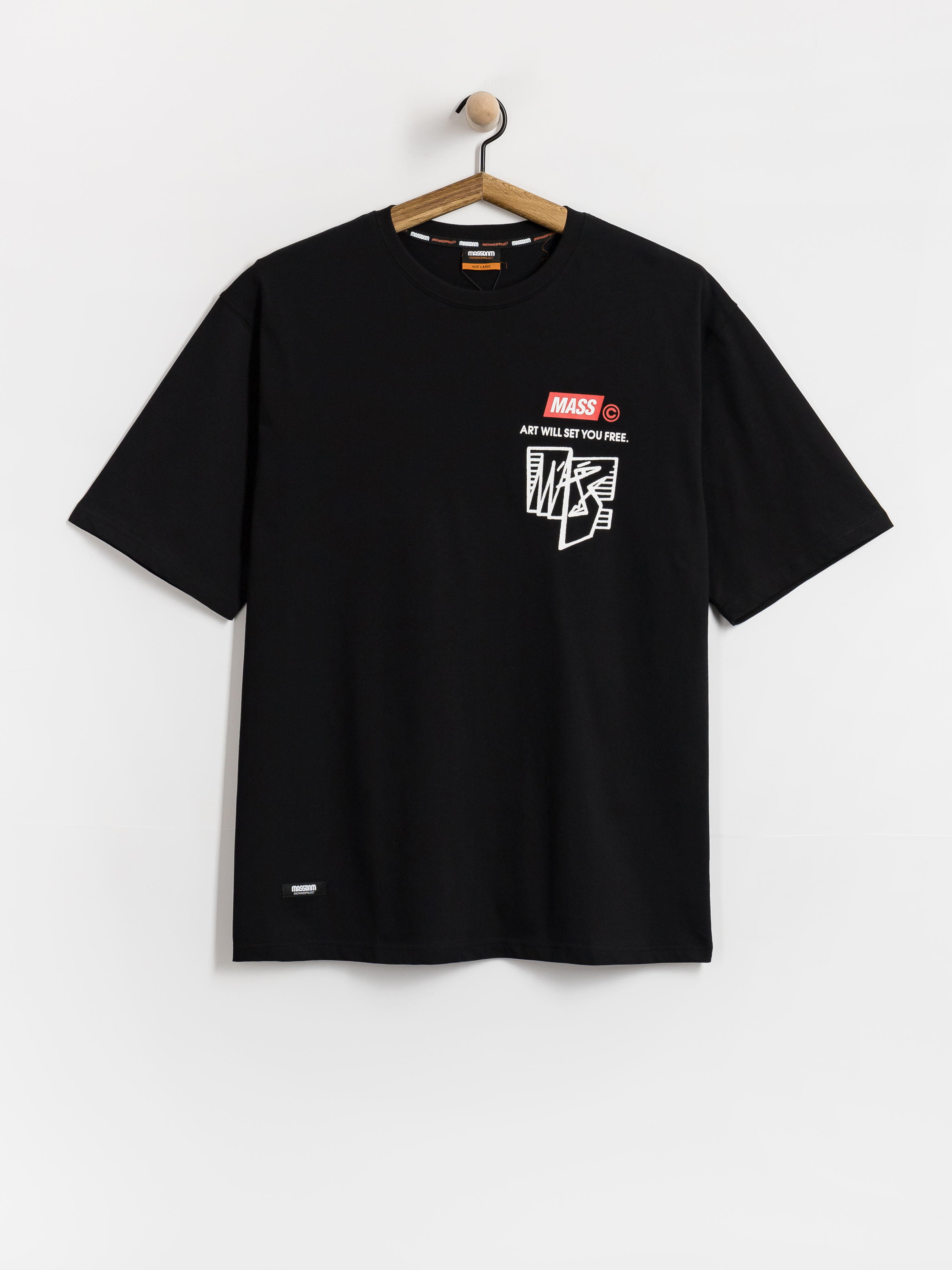 T-shirt MassDnm Pablo (black)
