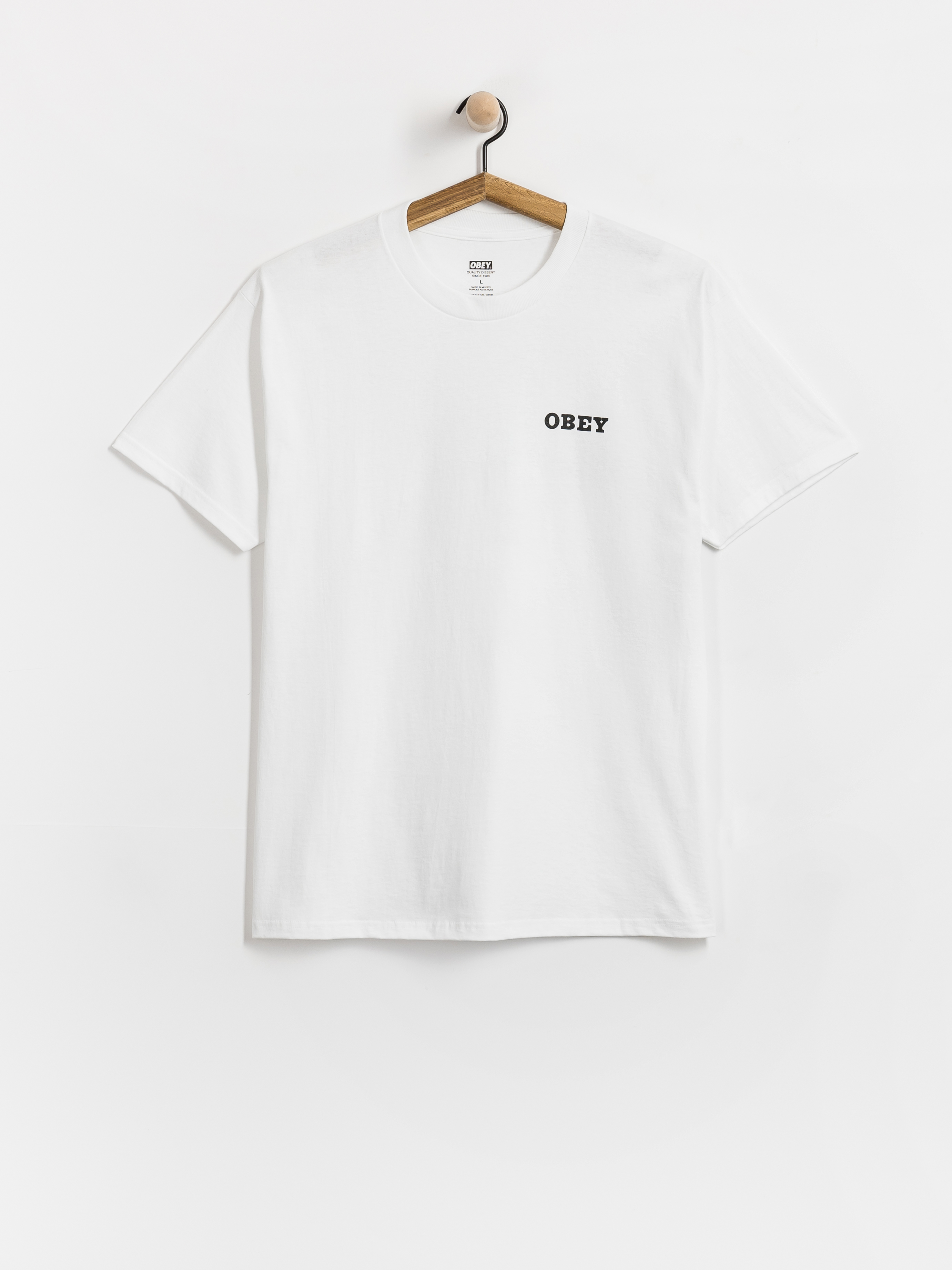 T-shirt OBEY Savage Sounds Leopard (white)