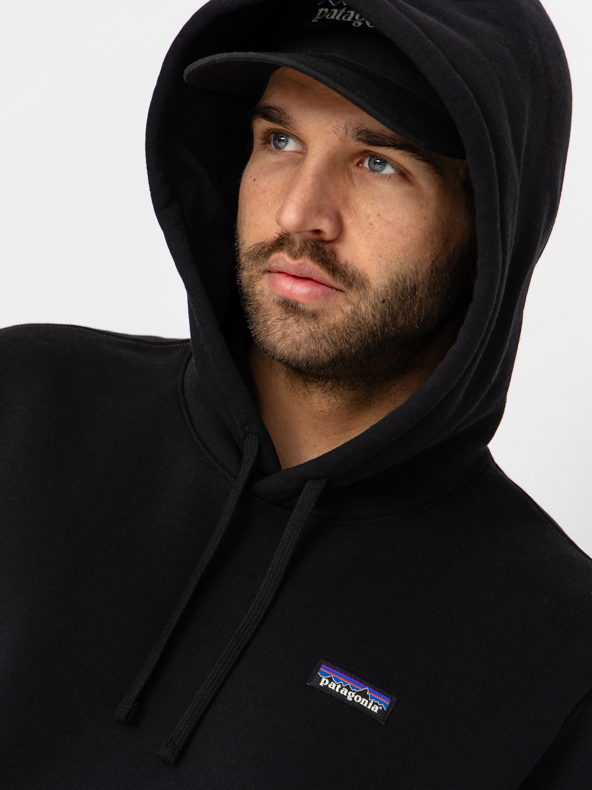 Bluza z kapturem Patagonia P 6 Label Uprisal HD (black)