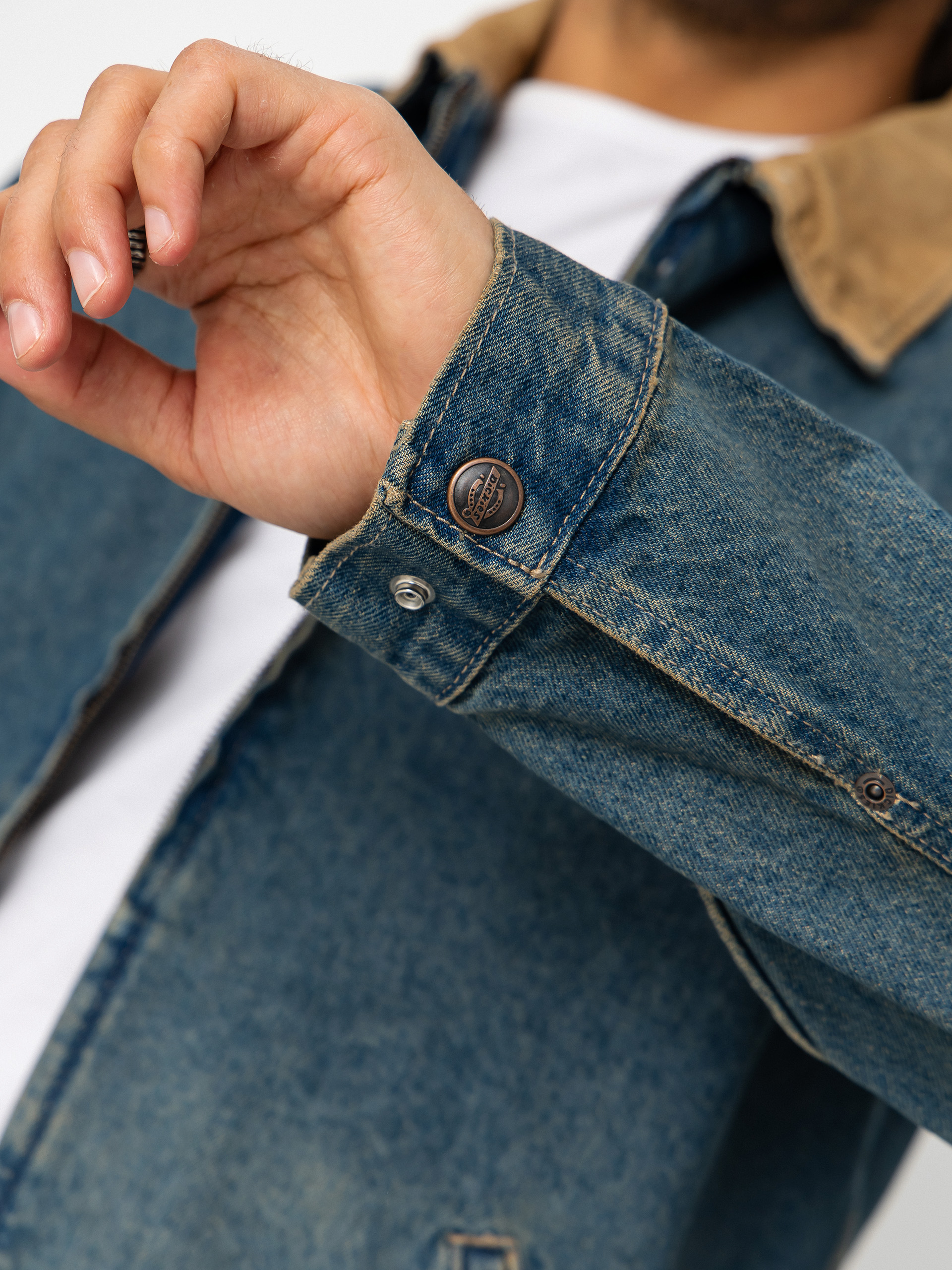 Kurtka Dickies Denim Painter (khaki tinted blue)