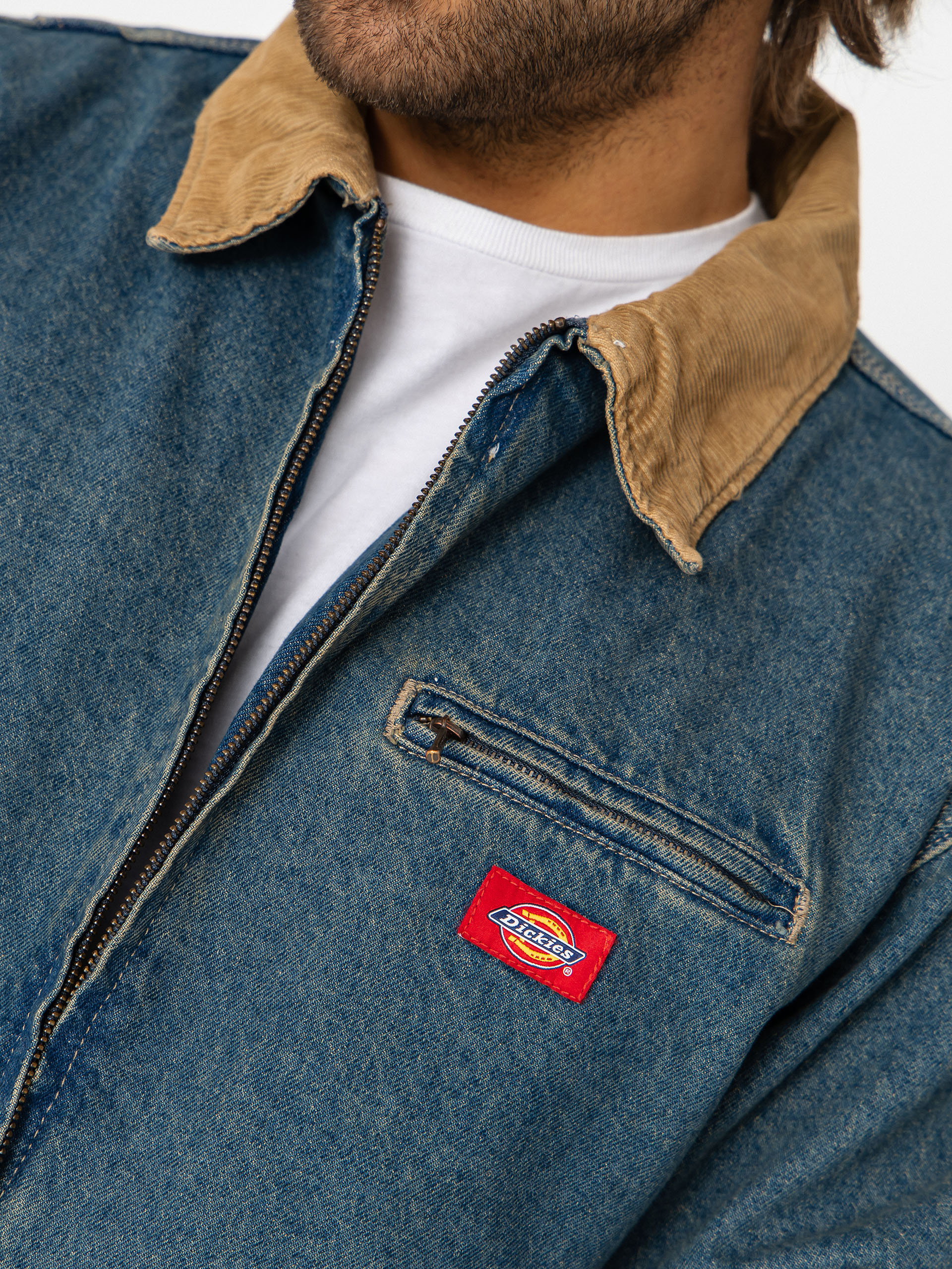 Kurtka Dickies Denim Painter (khaki tinted blue)