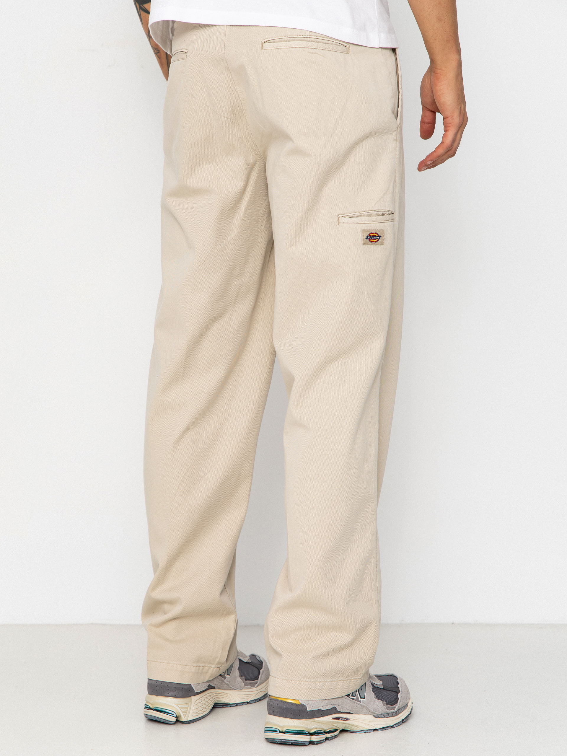 Spodnie Dickies 247 Loose Garment Dyed Work (stone)