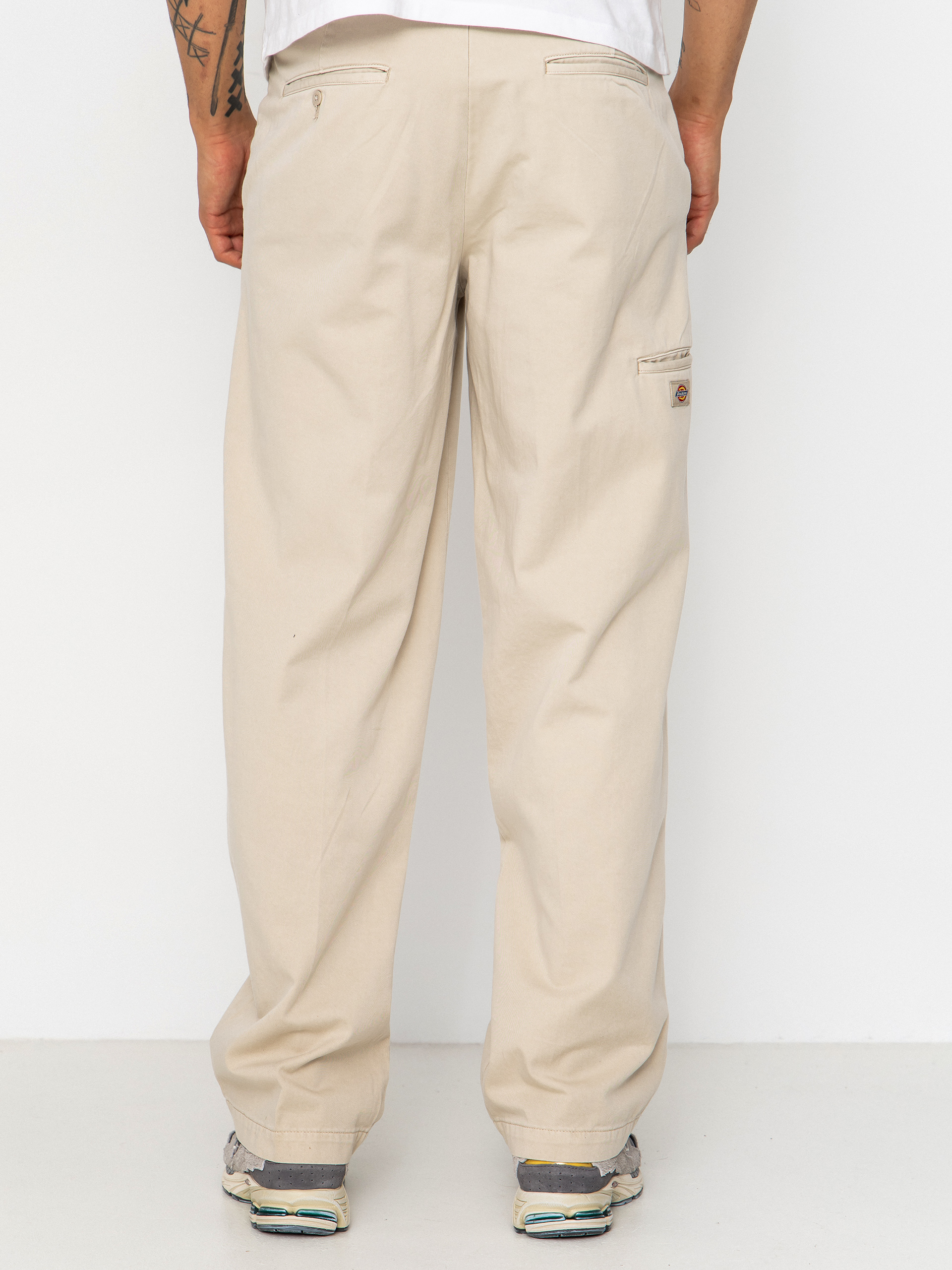 Spodnie Dickies 247 Loose Garment Dyed Work (stone)