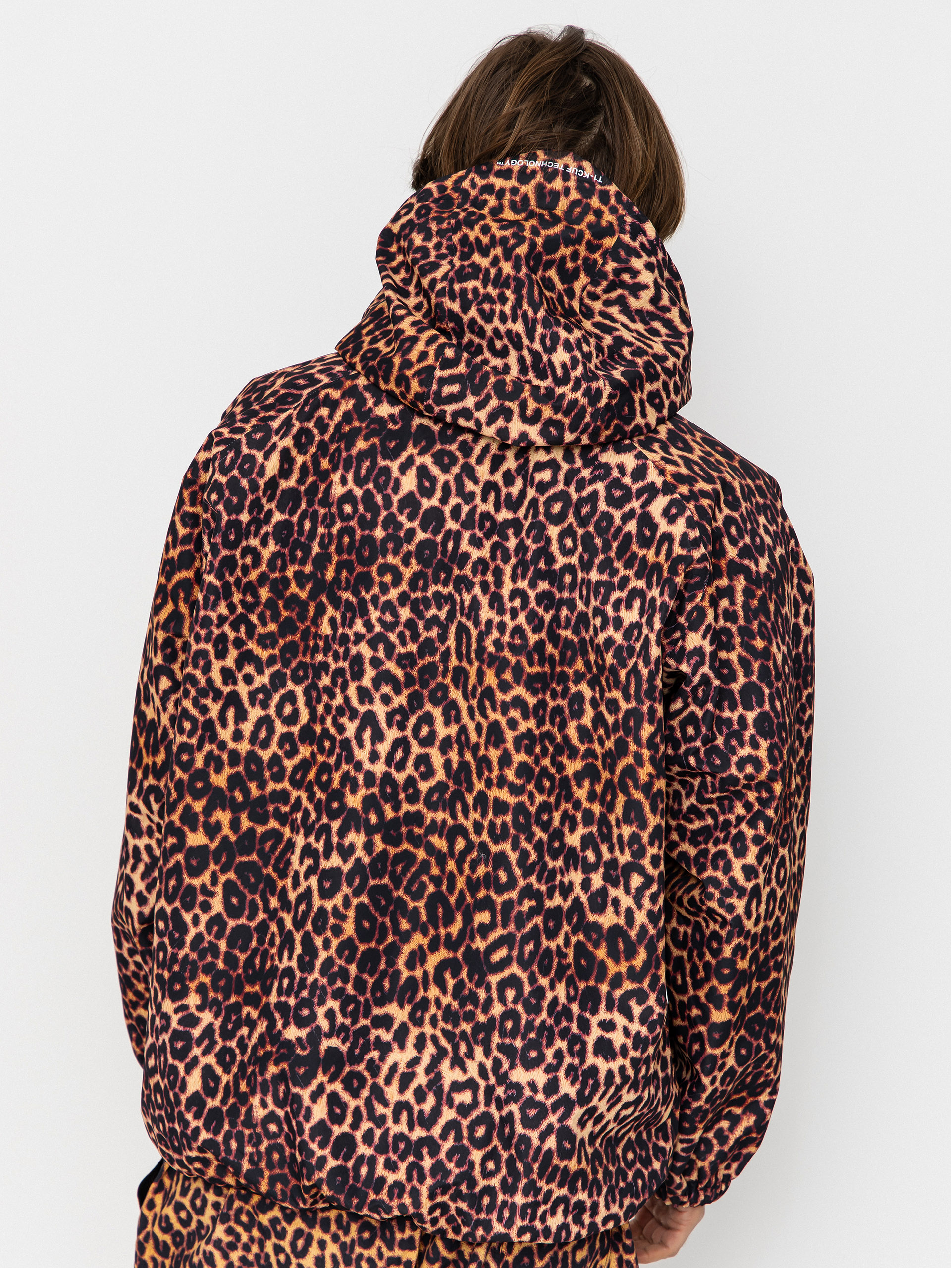 Kurtka HUF Rainier Printed Shell (brown)