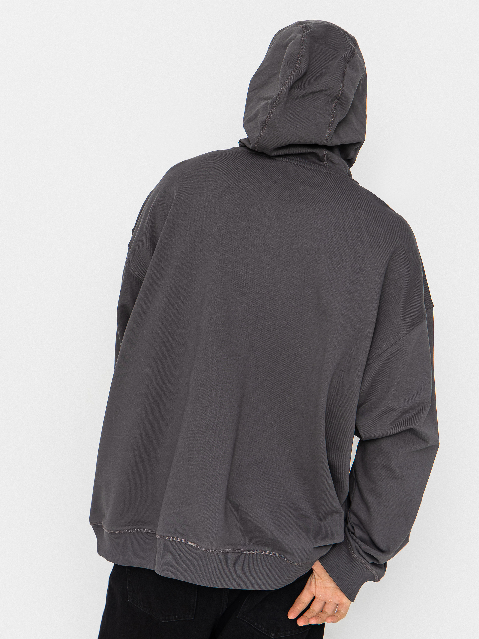 Bluza z kapturem The North Face Essential Oversize ZHD (anthracite grey)