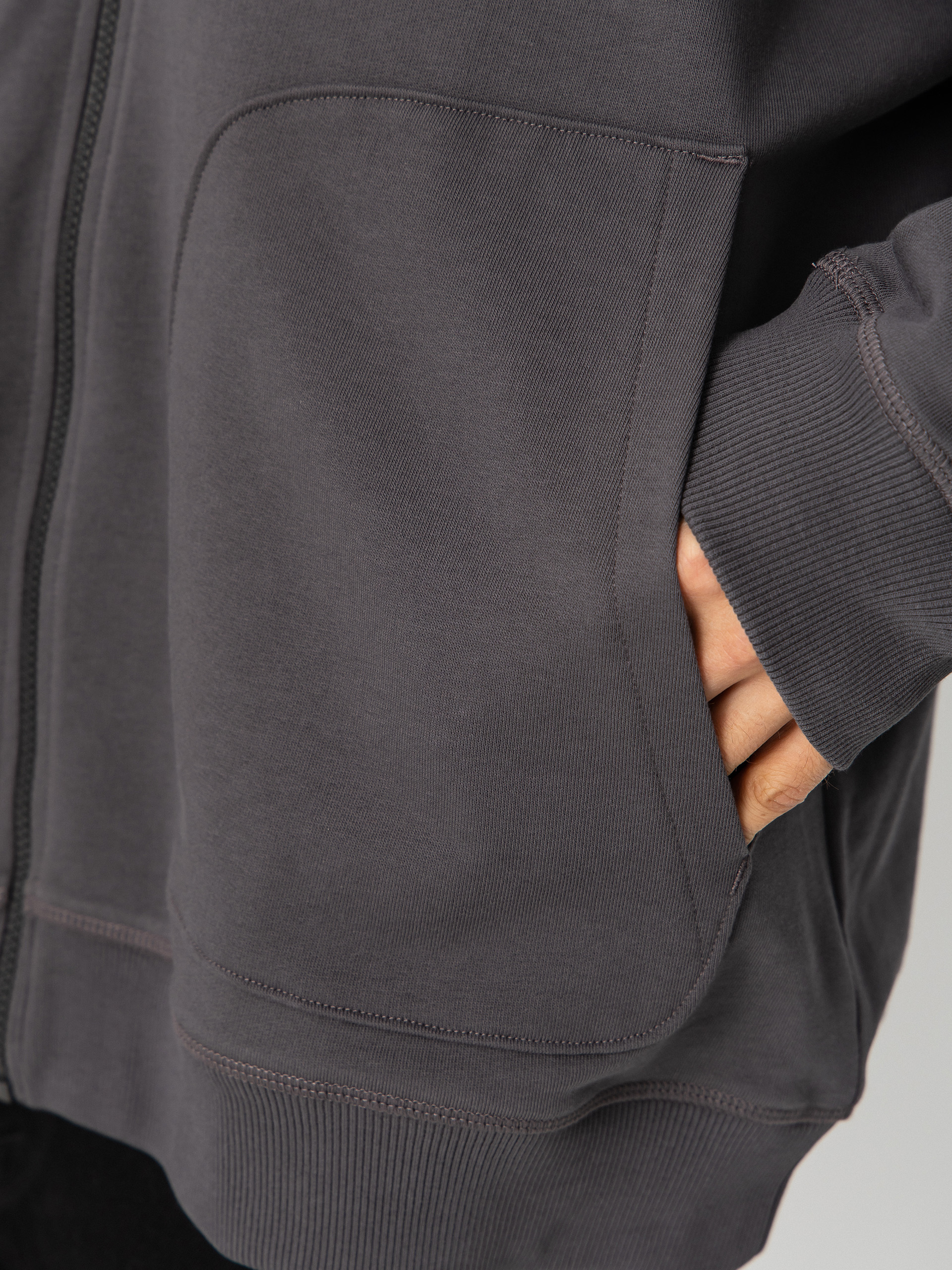 Bluza z kapturem The North Face Essential Oversize ZHD (anthracite grey)