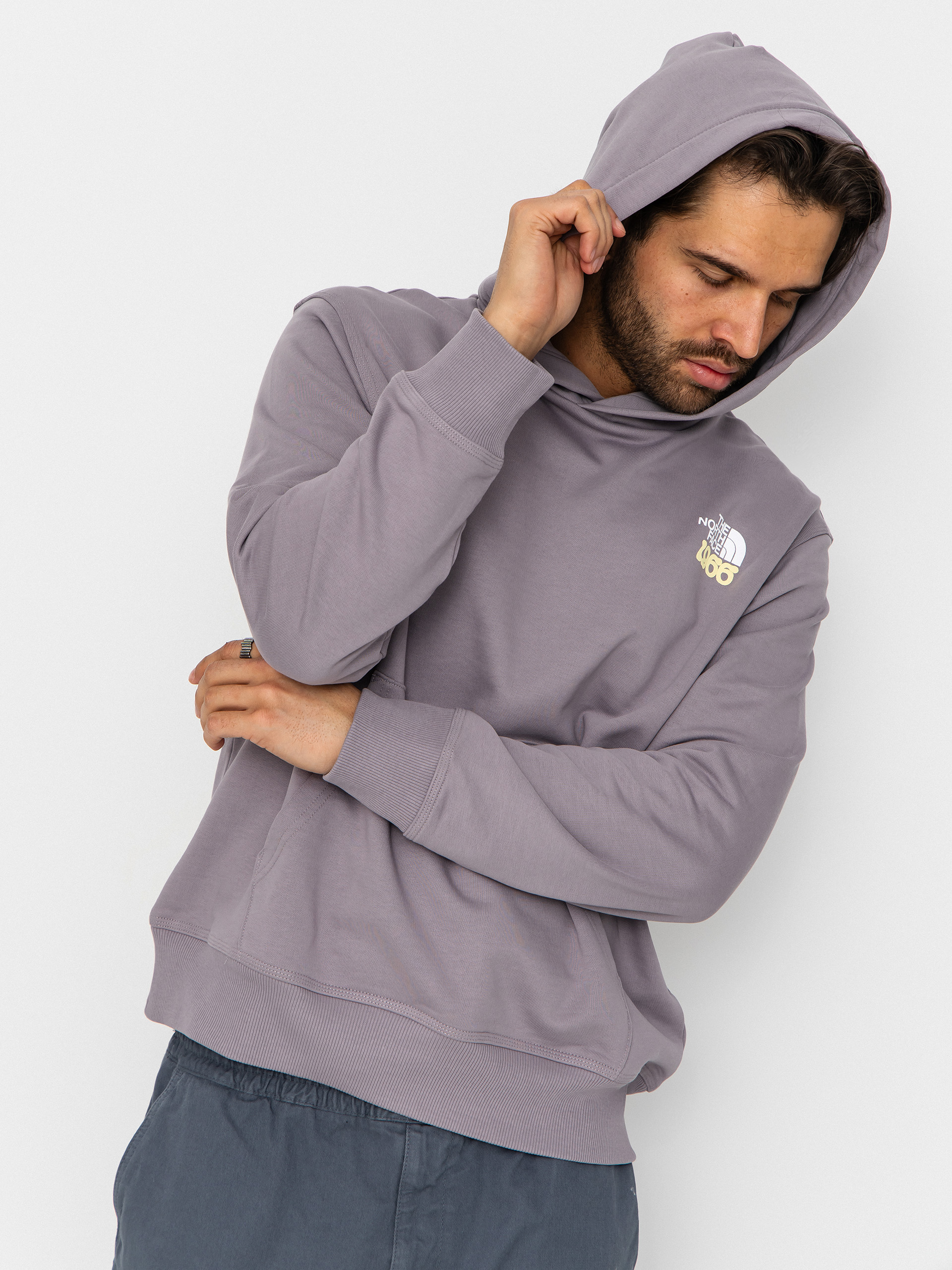 Bluza z kapturem The North Face Motion Relaxed HD (transcendent gr)