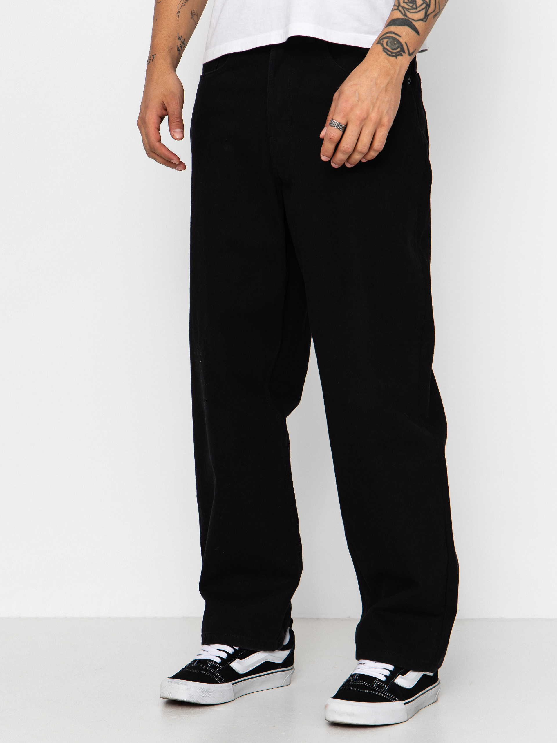Spodnie Vans Check 5 Baggy Denim (black)
