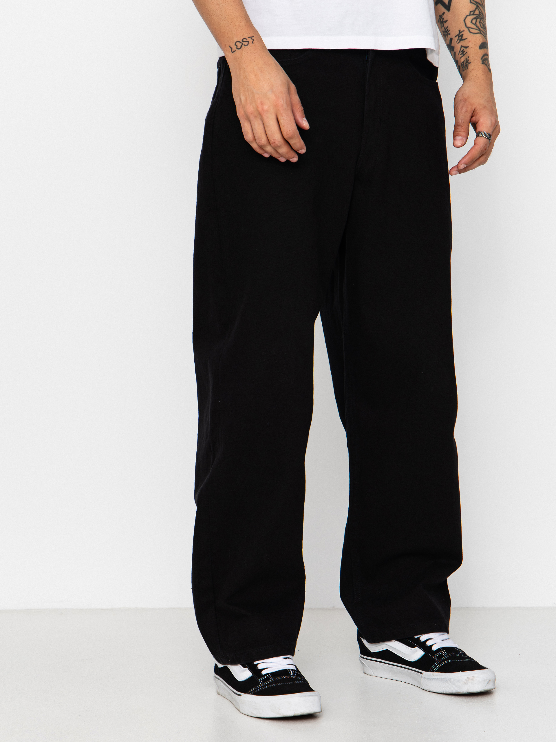 Spodnie Vans Check 5 Baggy Denim (black)