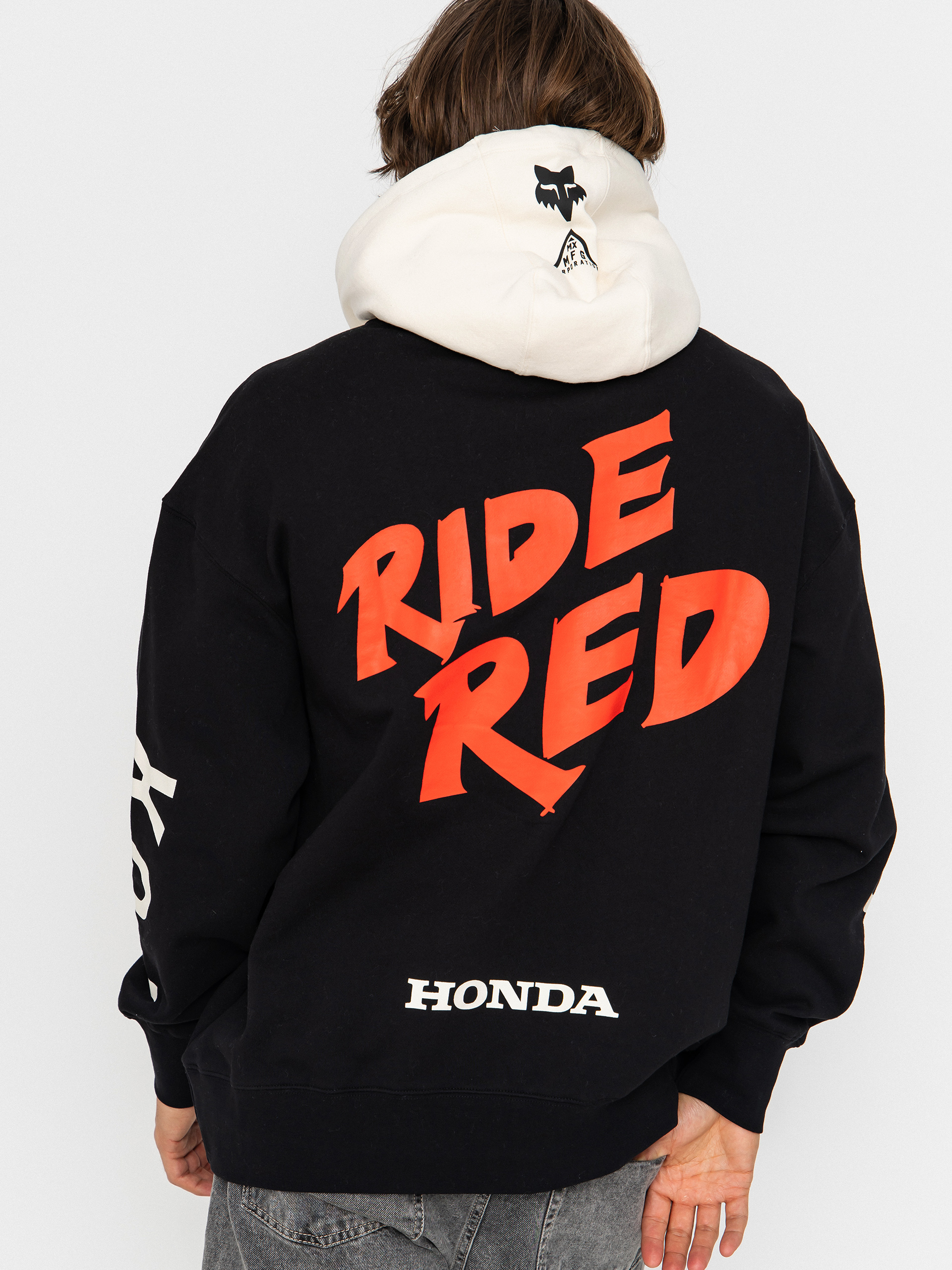 Bluza z kapturem Fox Honda Heavyweight HD (black)