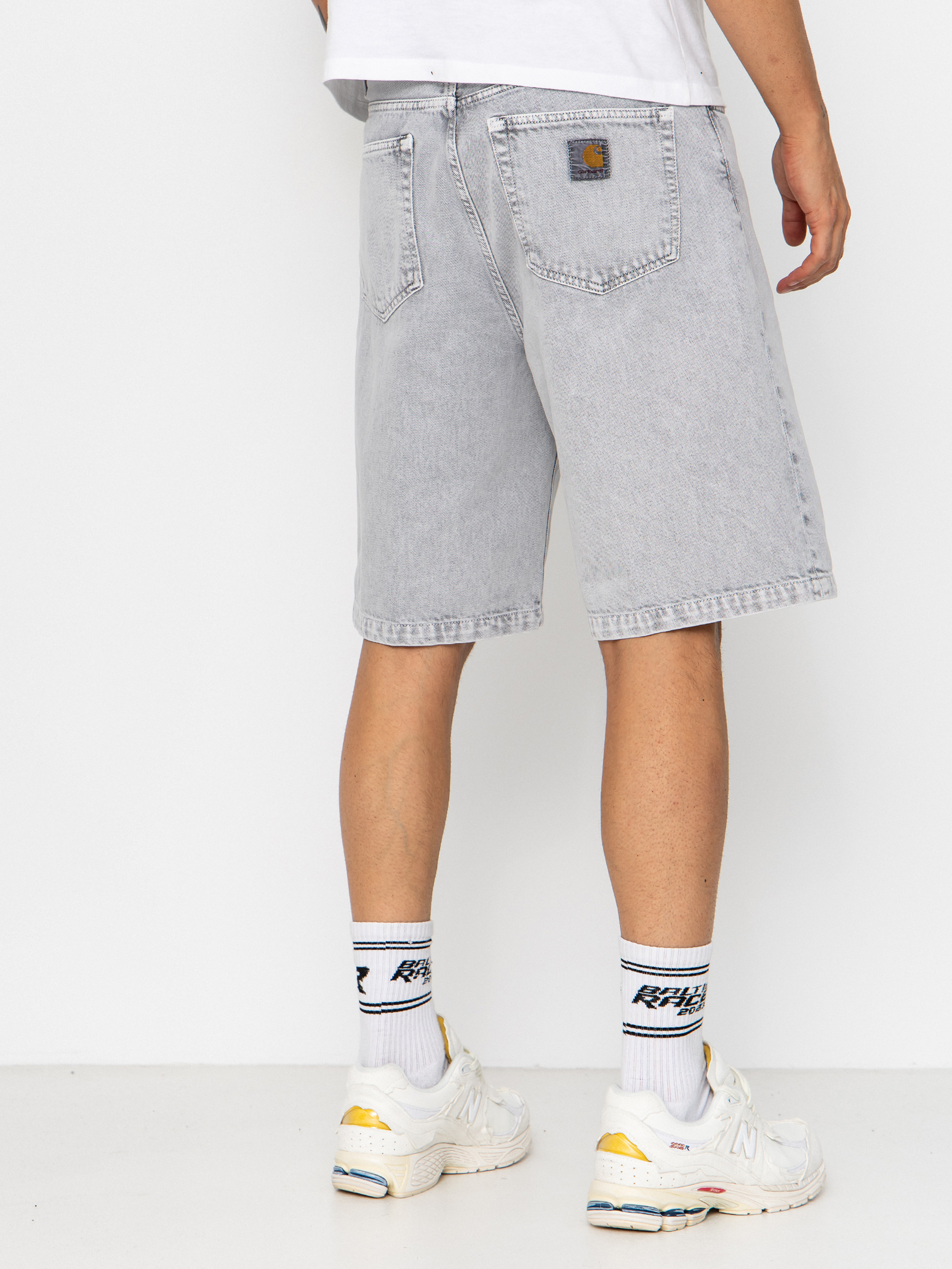 Szorty Carhartt WIP Landon (black chalk wash)