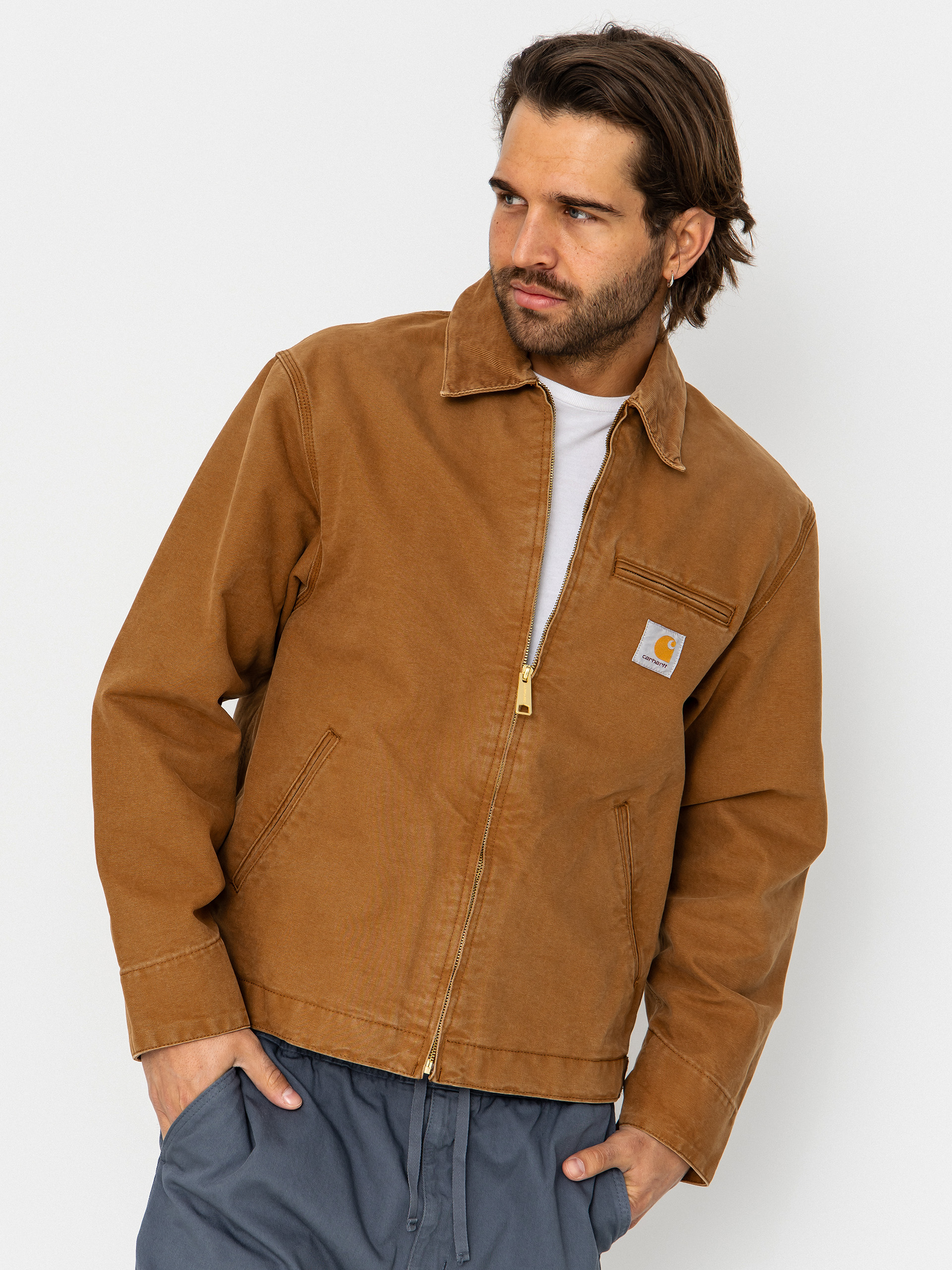 Kurtka Carhartt WIP Detroit (hamilton brown/hamilton brown)