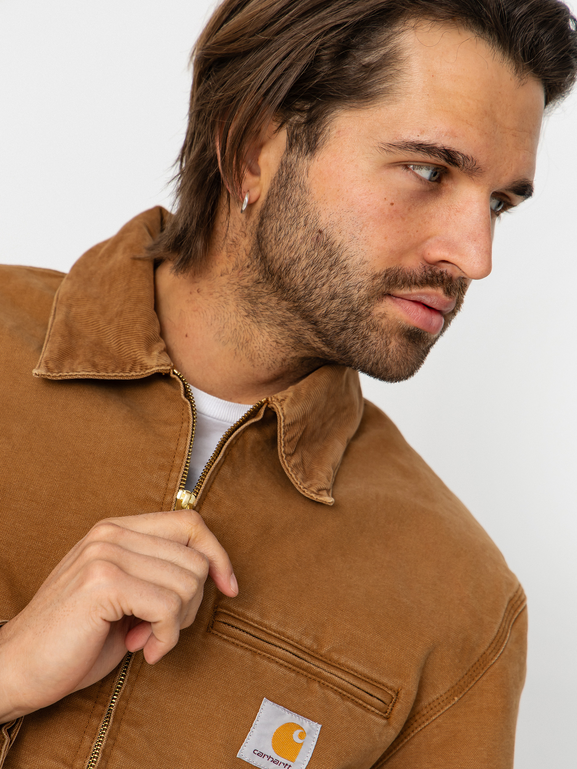 Kurtka Carhartt WIP Detroit (hamilton brown/hamilton brown)