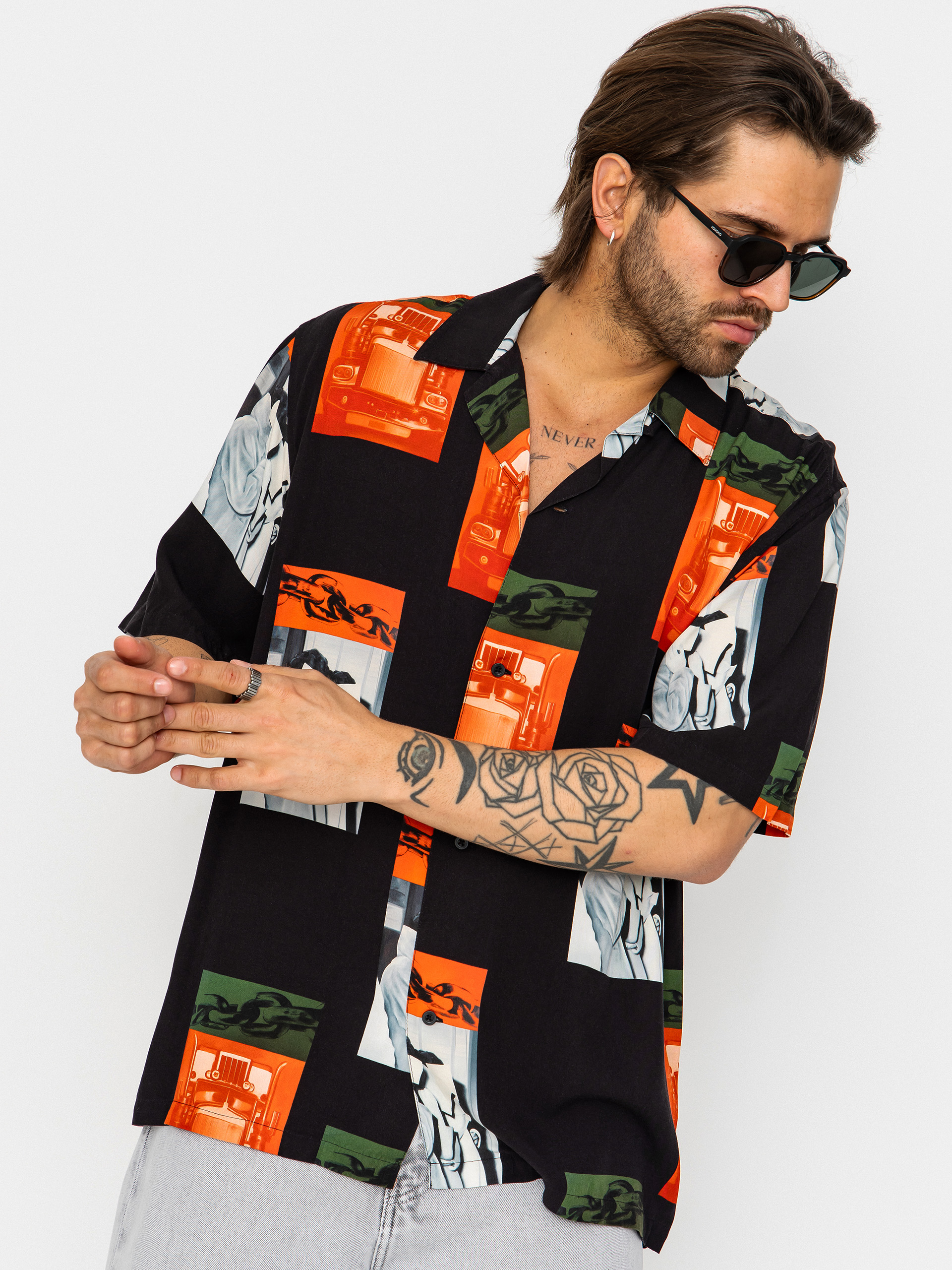Koszula Carhartt WIP Sean Hamilton (sean hamilton print/black)