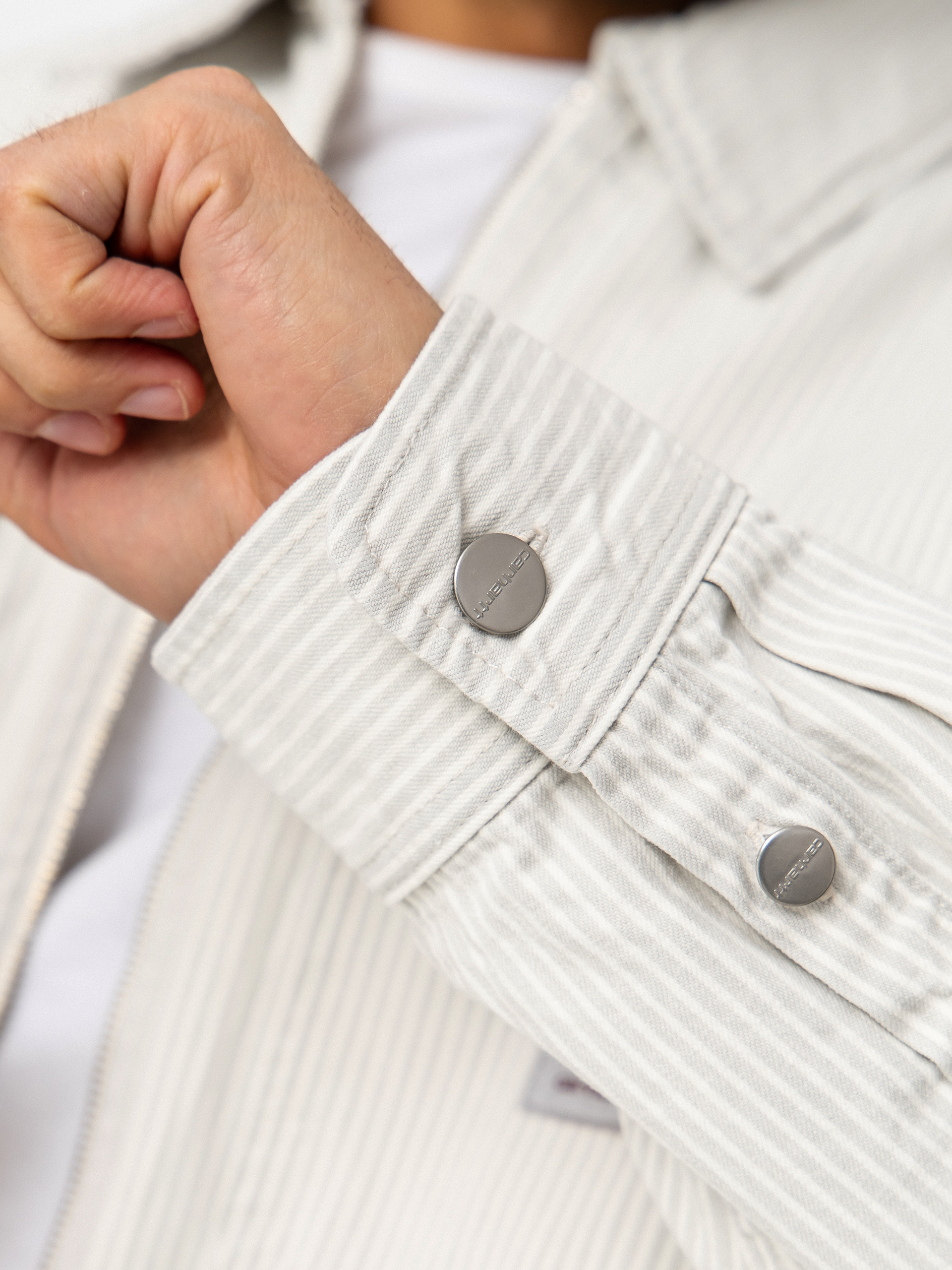 Kurtka Carhartt WIP Mercer (mercer stripe/graphite/wax)