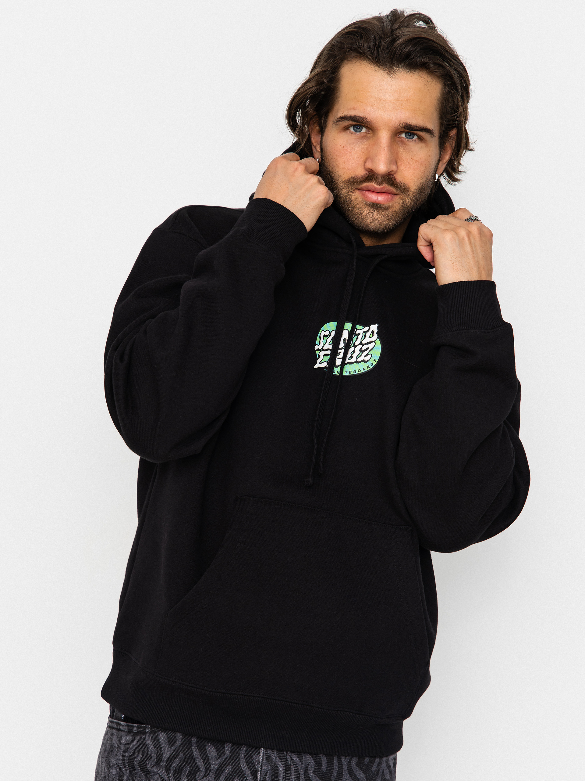 Bluza z kapturem Santa Cruz Winkowski Vertigo HD (black)