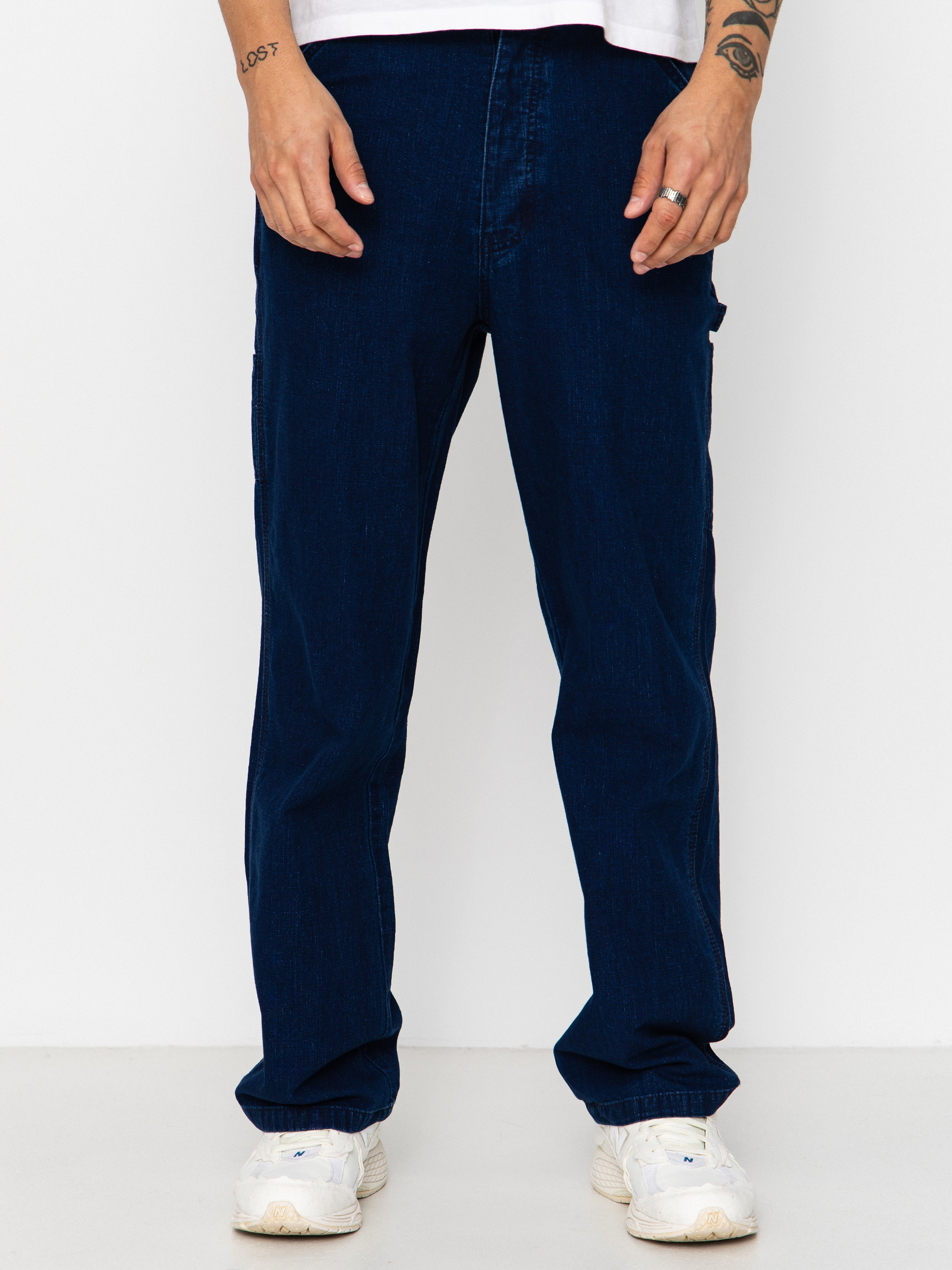 Spodnie Deus Ex Machina Big Fella Chambray (indigo)