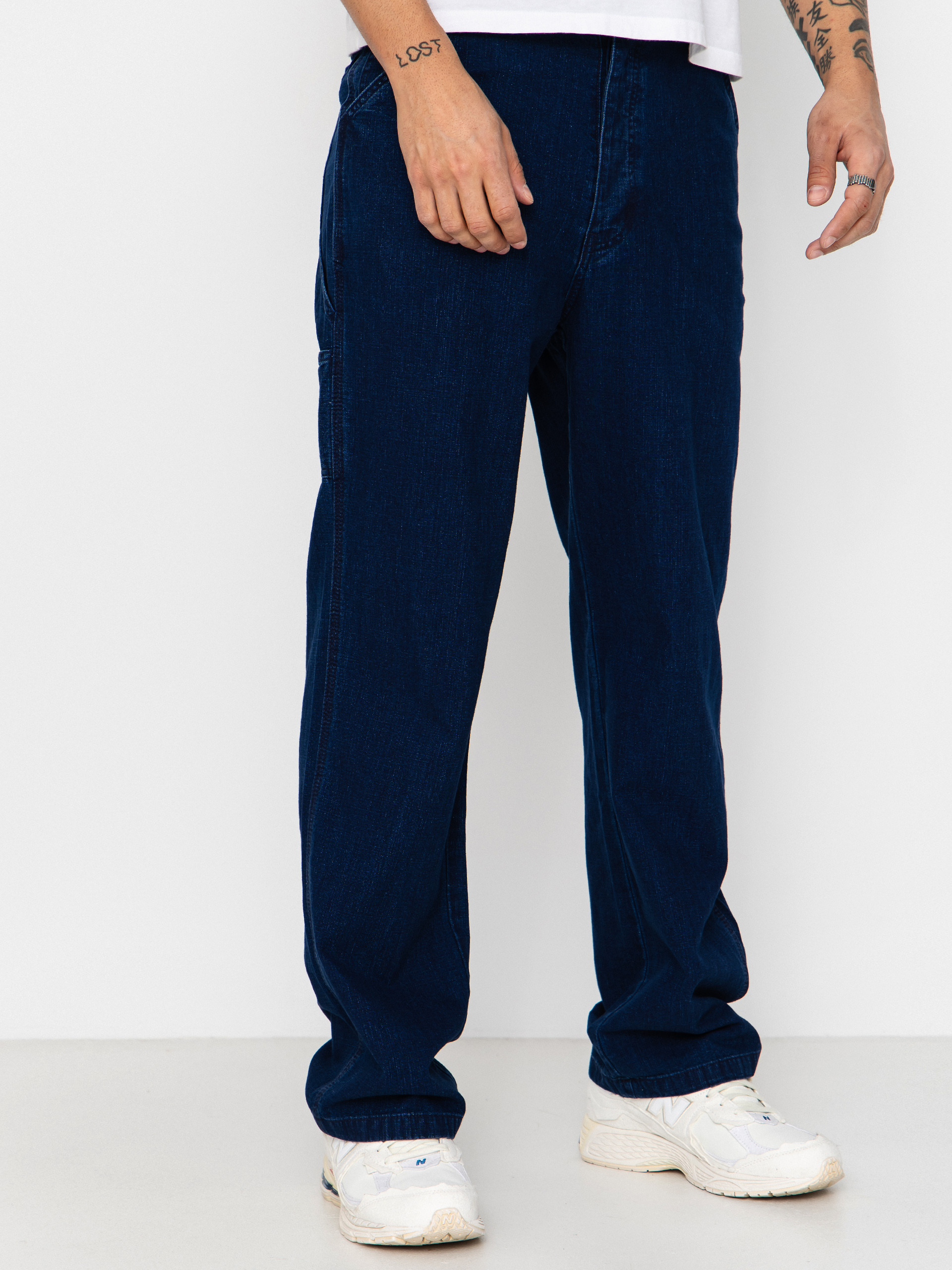 Spodnie Deus Ex Machina Big Fella Chambray (indigo)