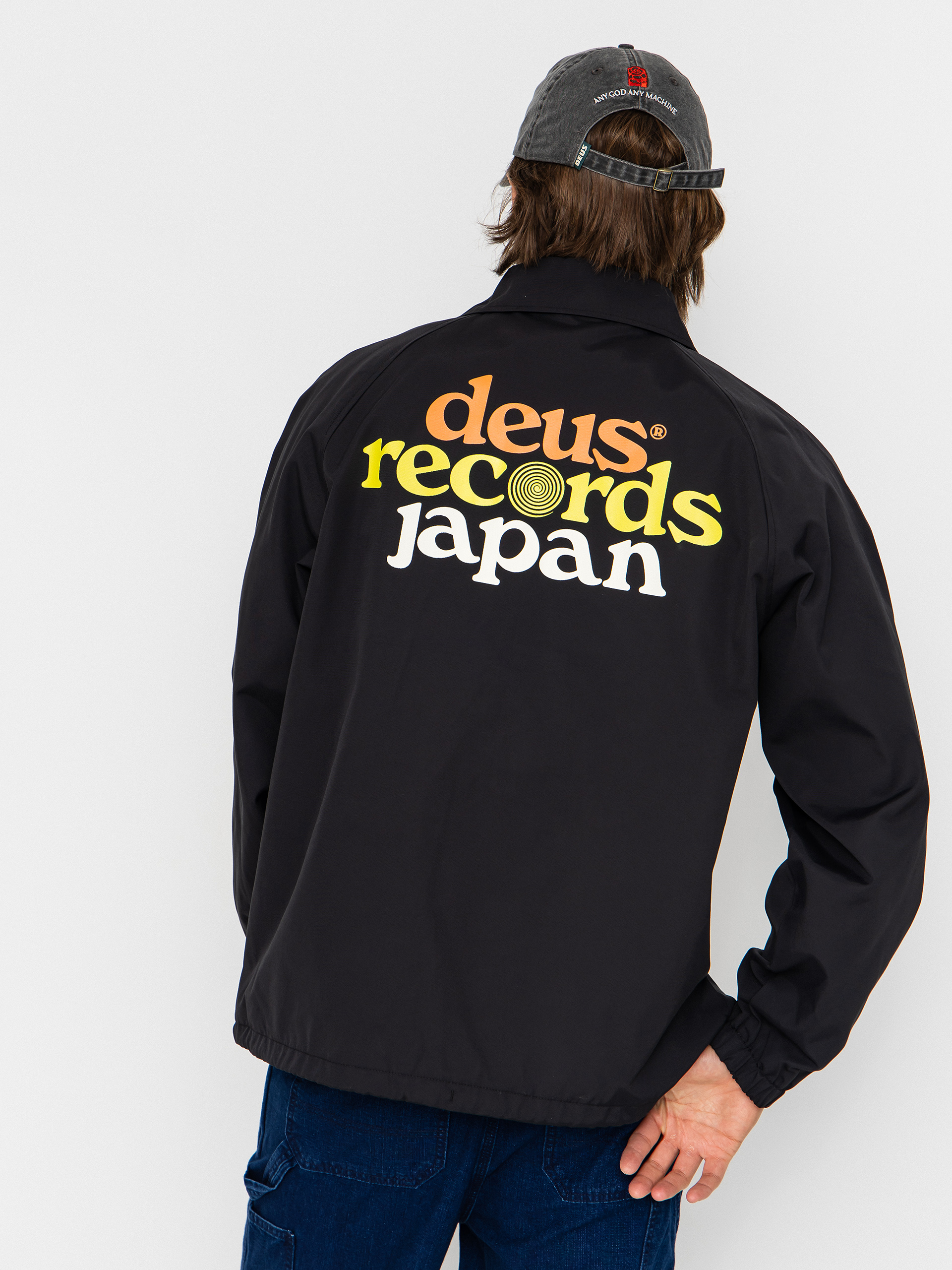 Kurtka Deus Ex Machina Strata Coach (black)
