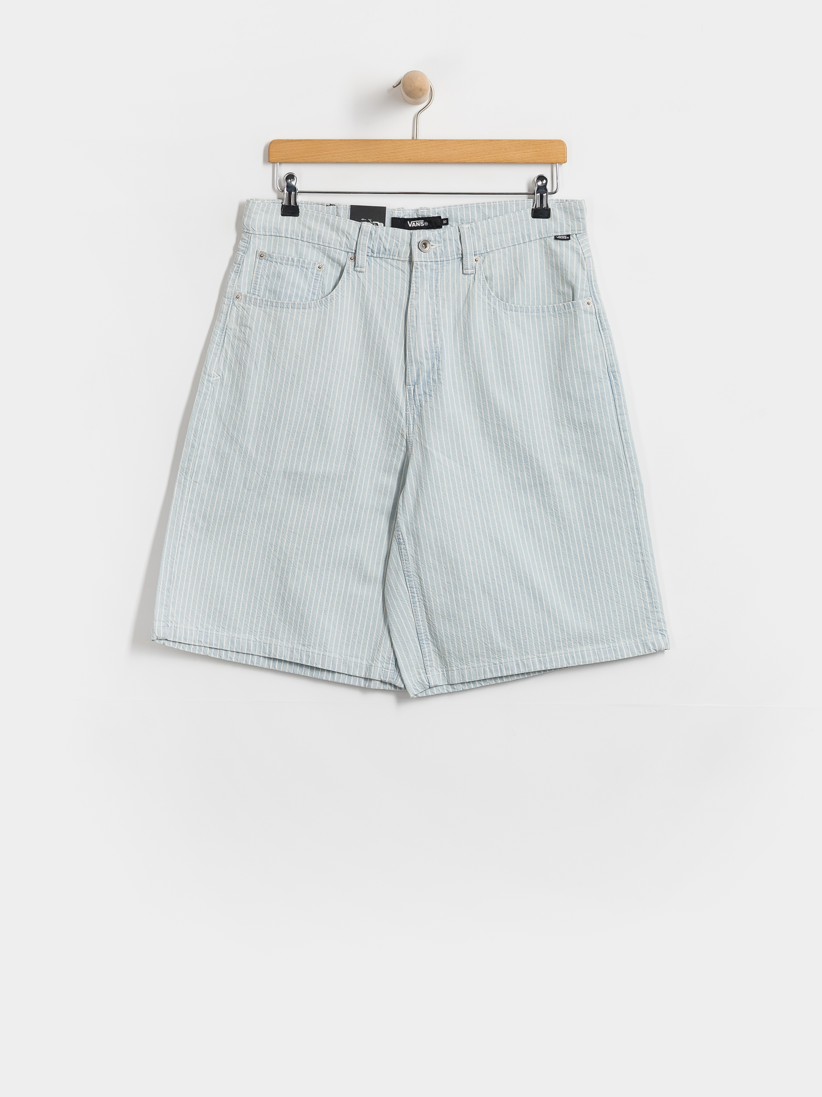 Szorty Vans Check 5 Baggy Striped Denim (blue ice stripe)
