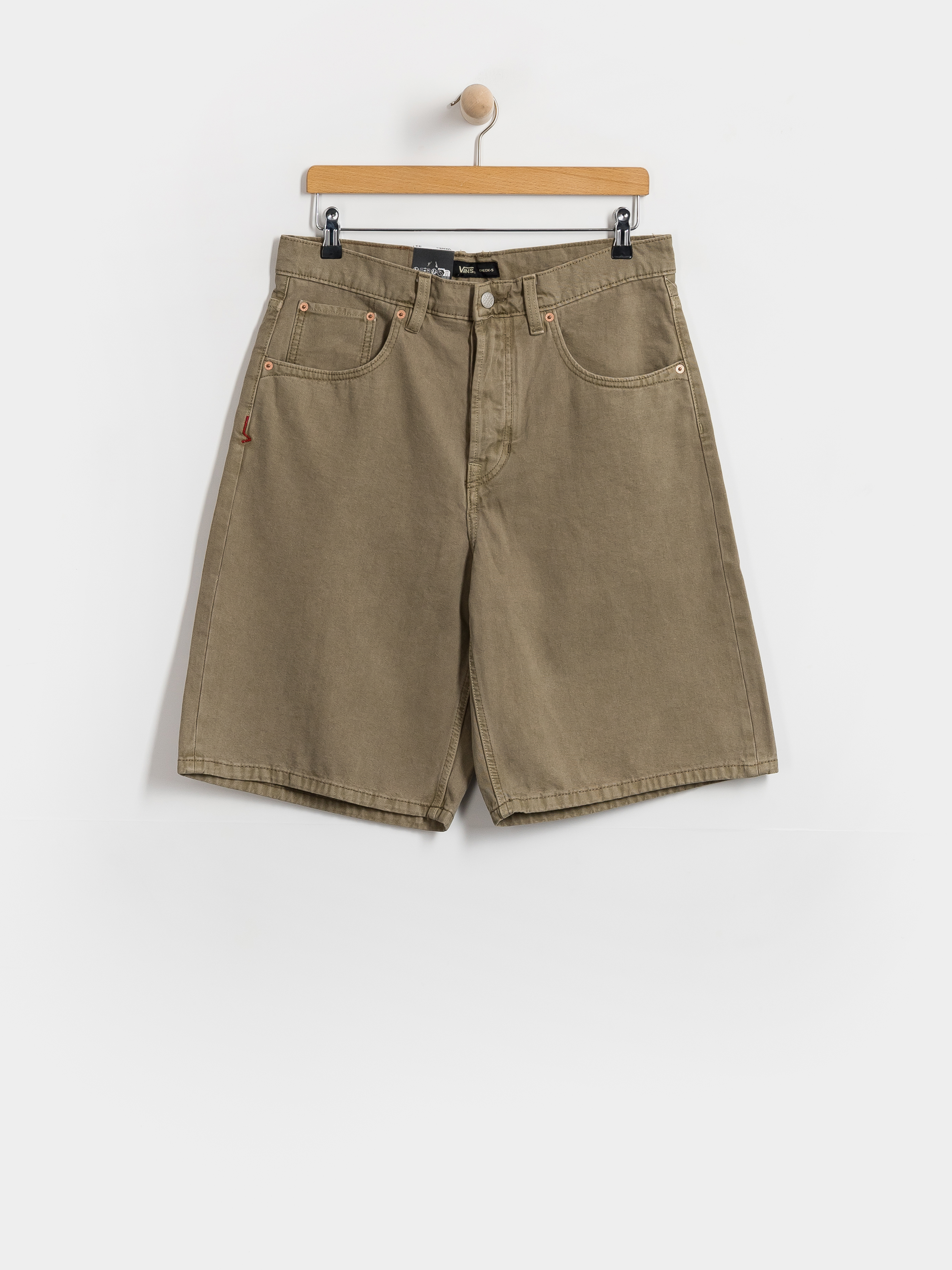 Szorty Vans Lx Check 5 Baggy Denim (bay leaf)