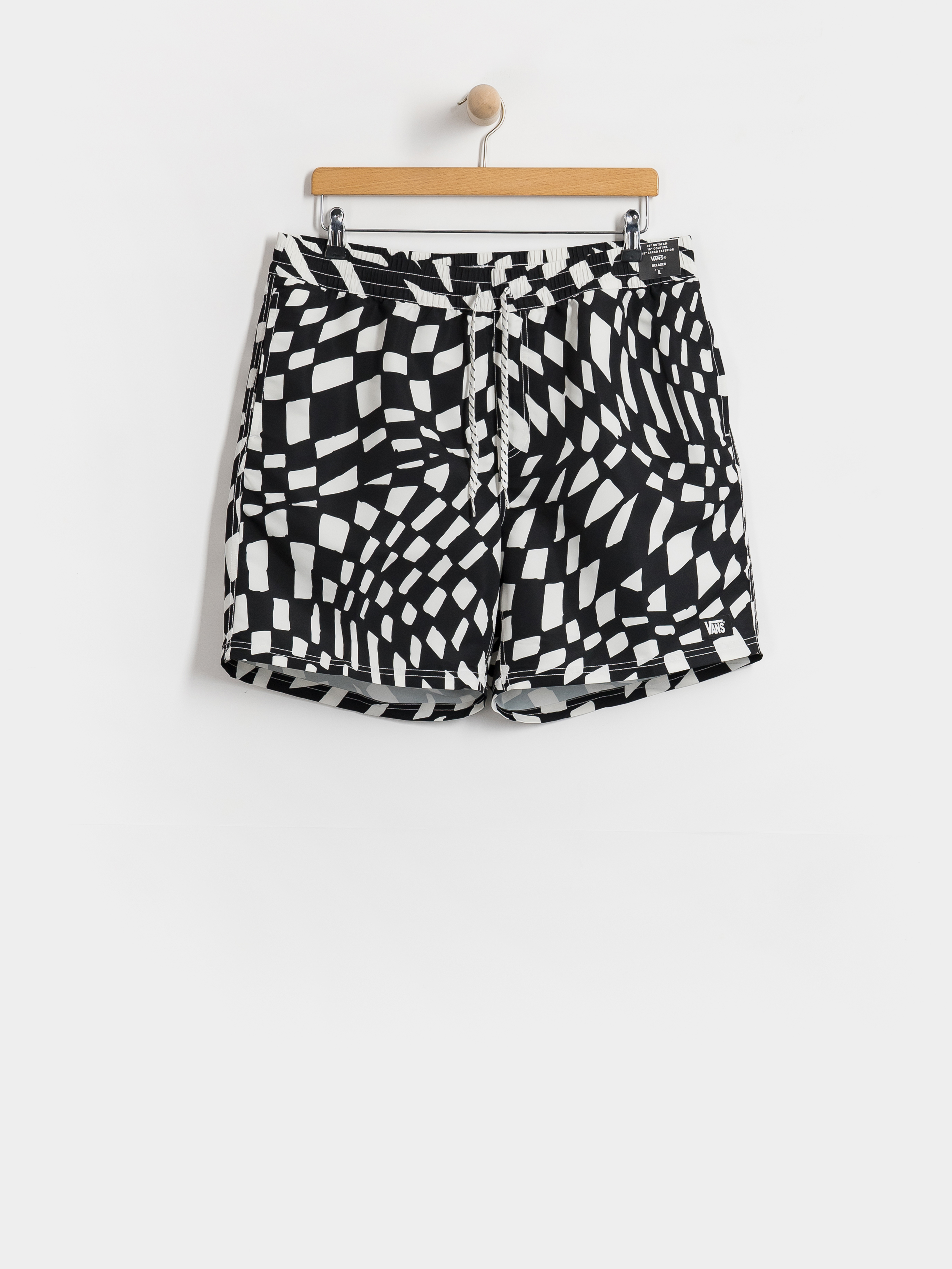 Boardshorty Vans Primary II Elastic Printed (black/white)