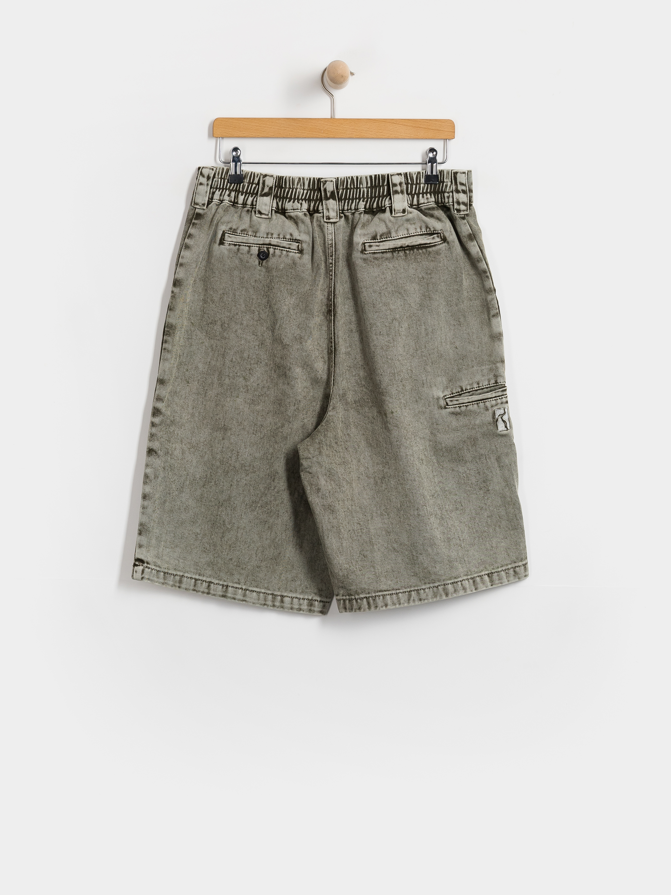 Szorty Poetic Collective Painter (grey denim wash)