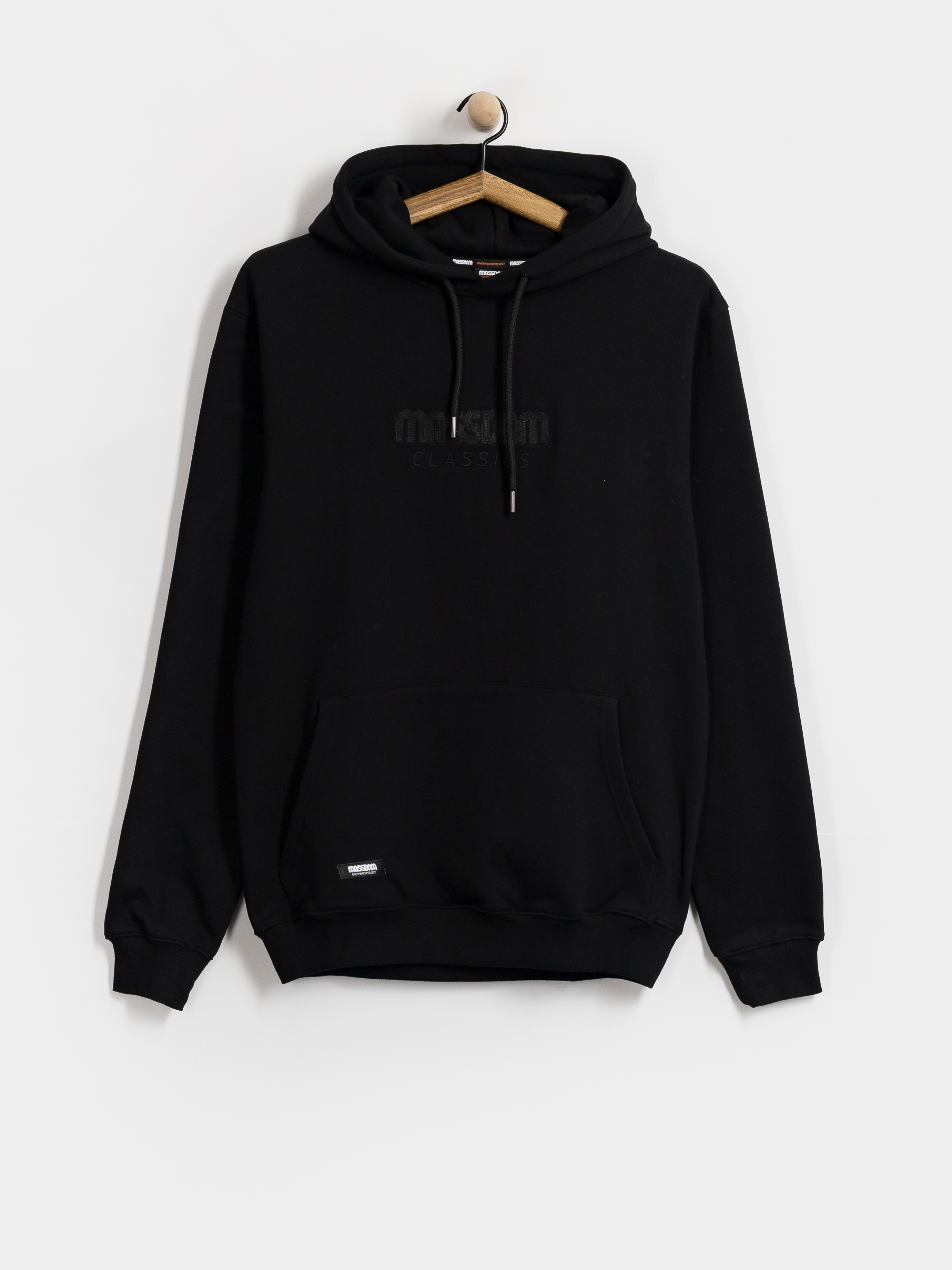 Bluza z kapturem MassDnm Classics Light HD (black)