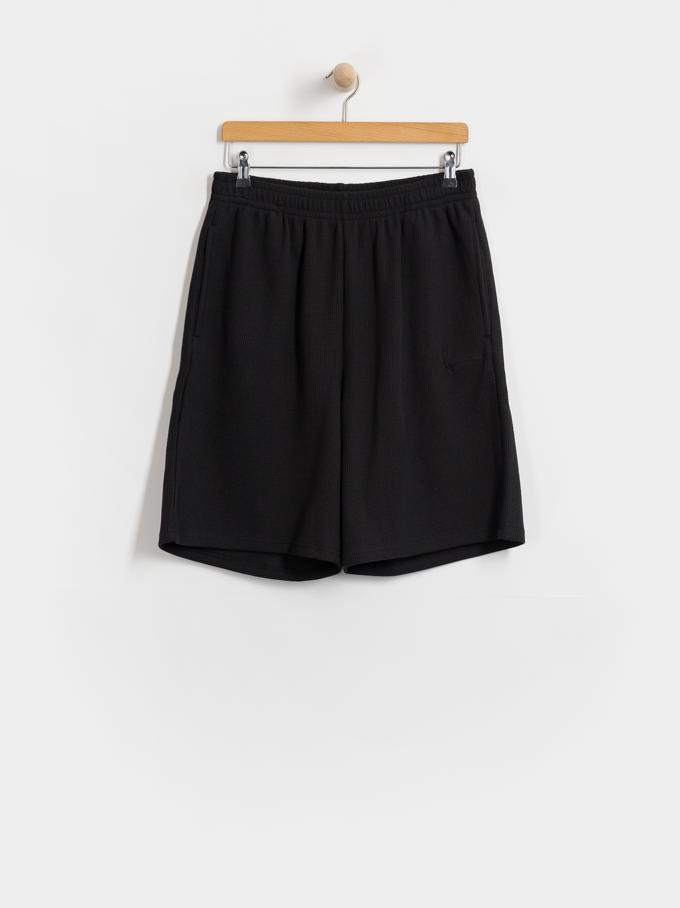 Szorty Karl Kani Signature Waffle (black)