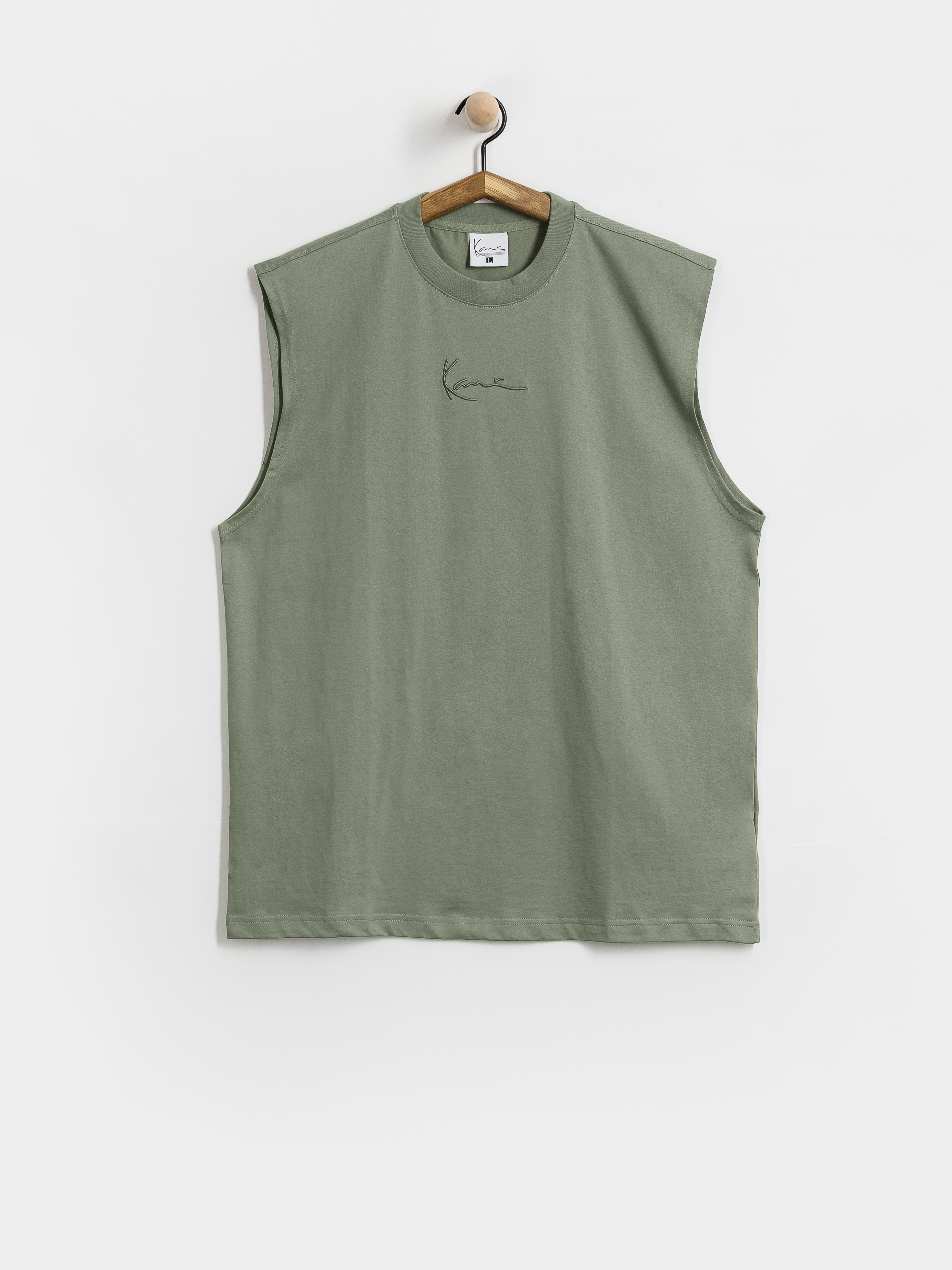 Koszulka Karl Kani Small Signature Essential (green)