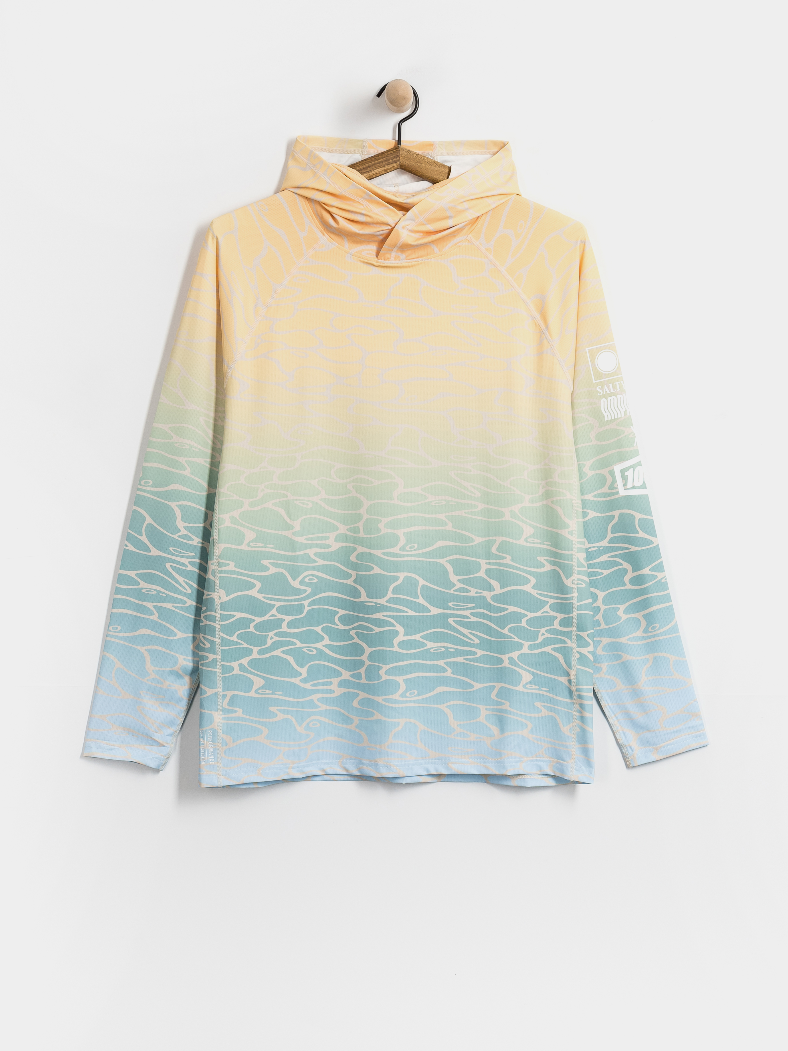 Longsleeve Salty Crew Glare Uv Hoodie Sun Protect