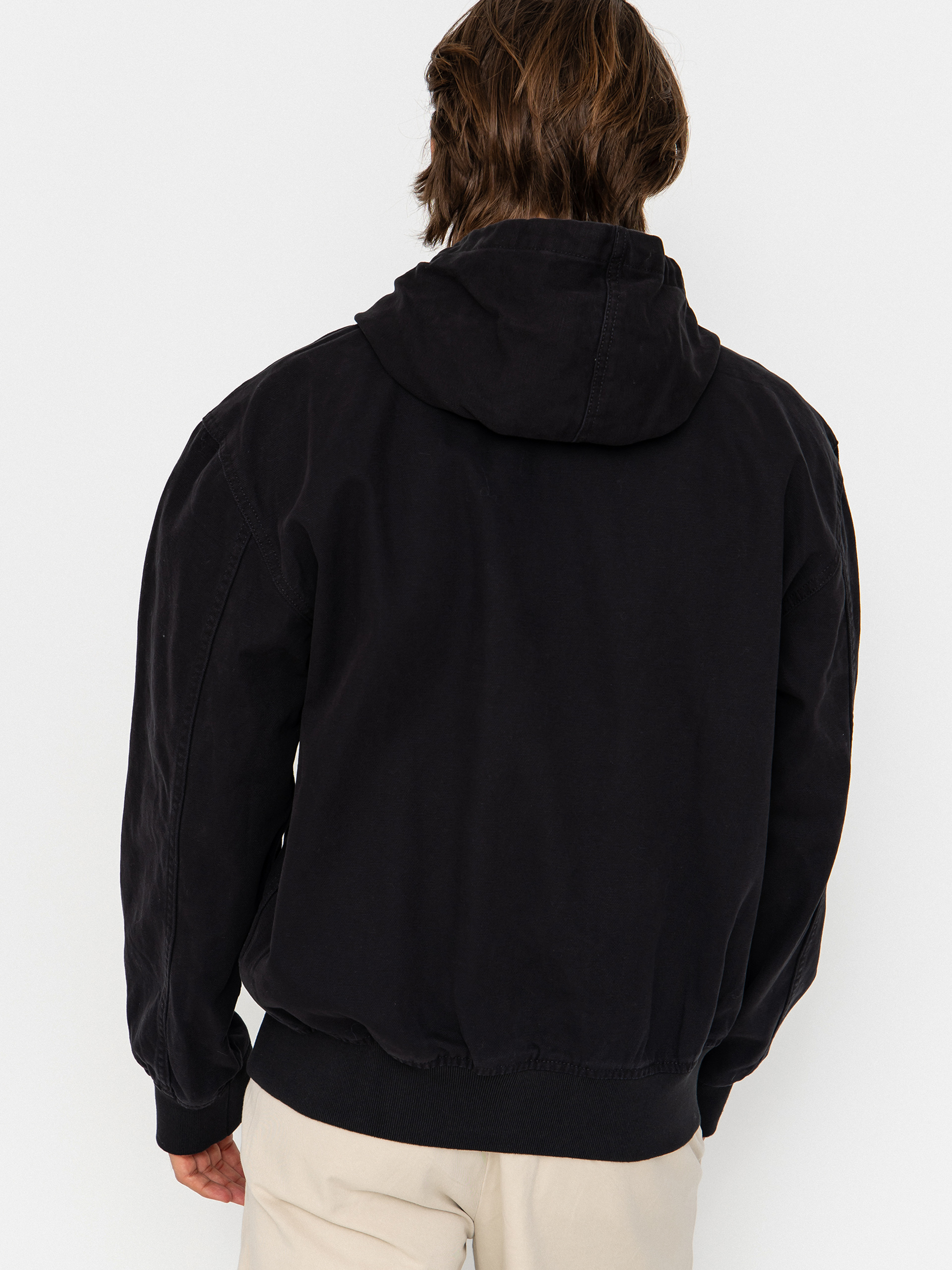 Kurtka Dickies Unlined Canvas Hooded Bomber (black)