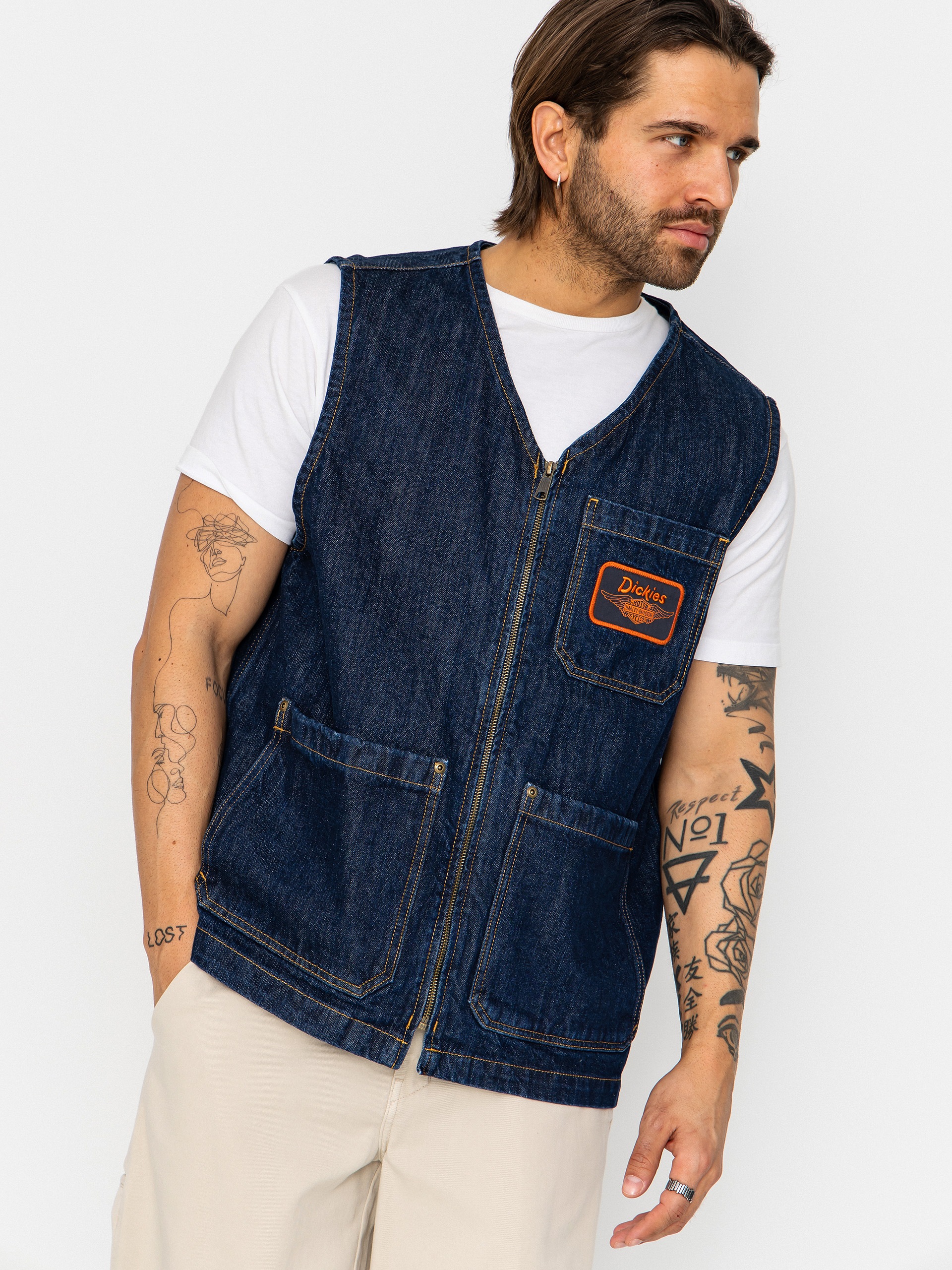 Kamizelka Dickies X Harley Davidson Denim