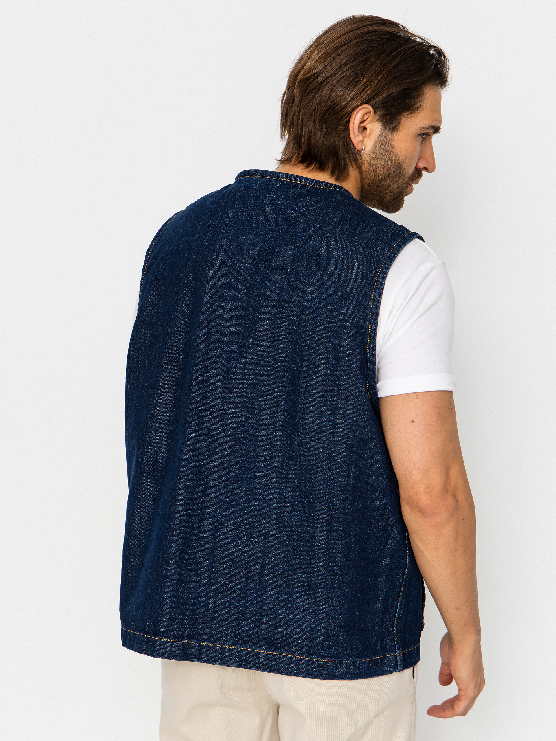 Kamizelka Dickies X Harley Davidson Denim (rinsed indigo blue)