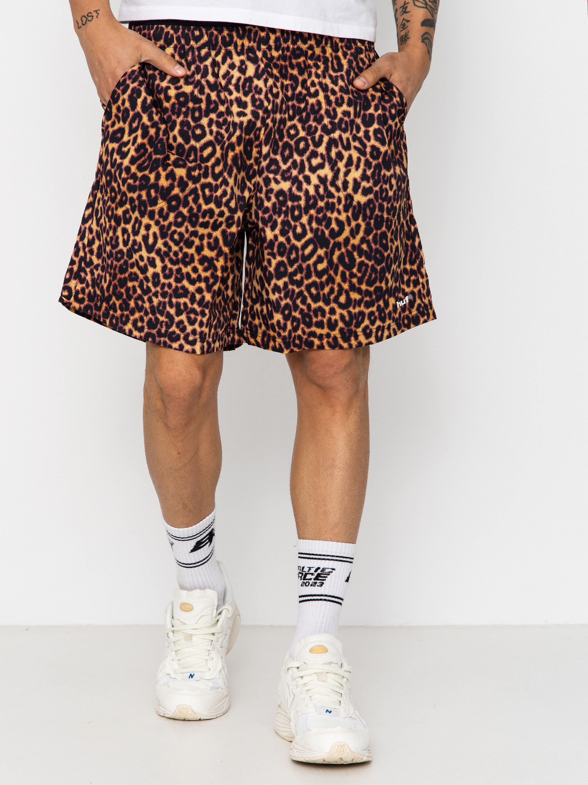 Szorty HUF 89 Printed Easy (brown)