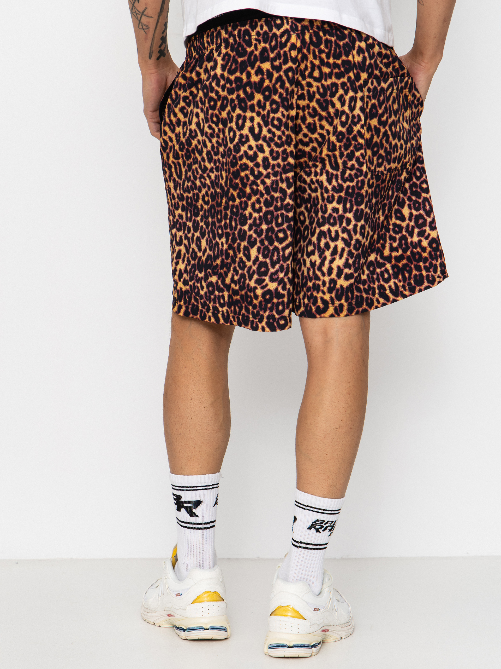 Szorty HUF 89 Printed Easy (brown)