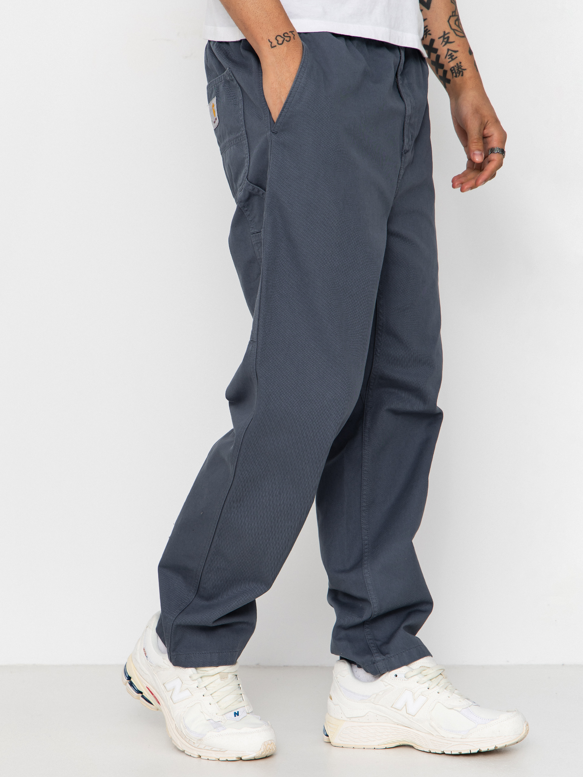 Spodnie Carhartt WIP Flint (cozy blue)