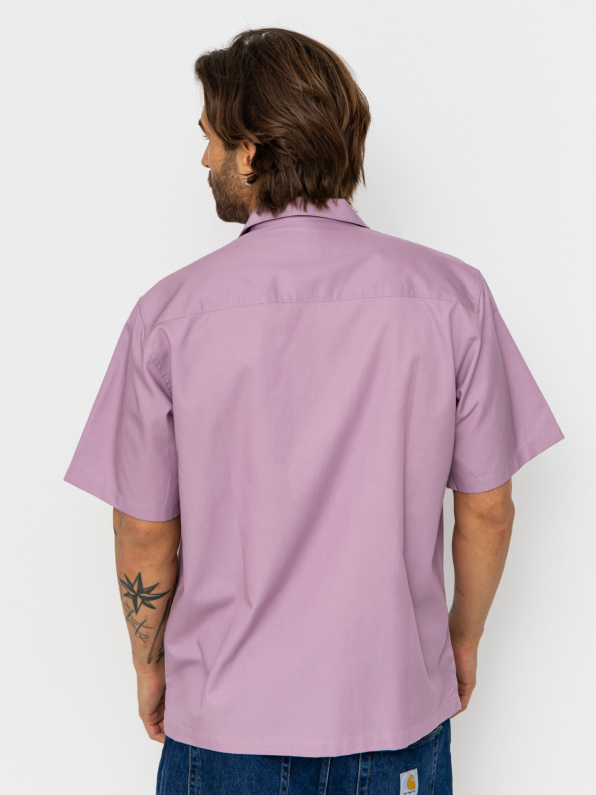 Koszula Carhartt WIP Delray (gentle purple/white)