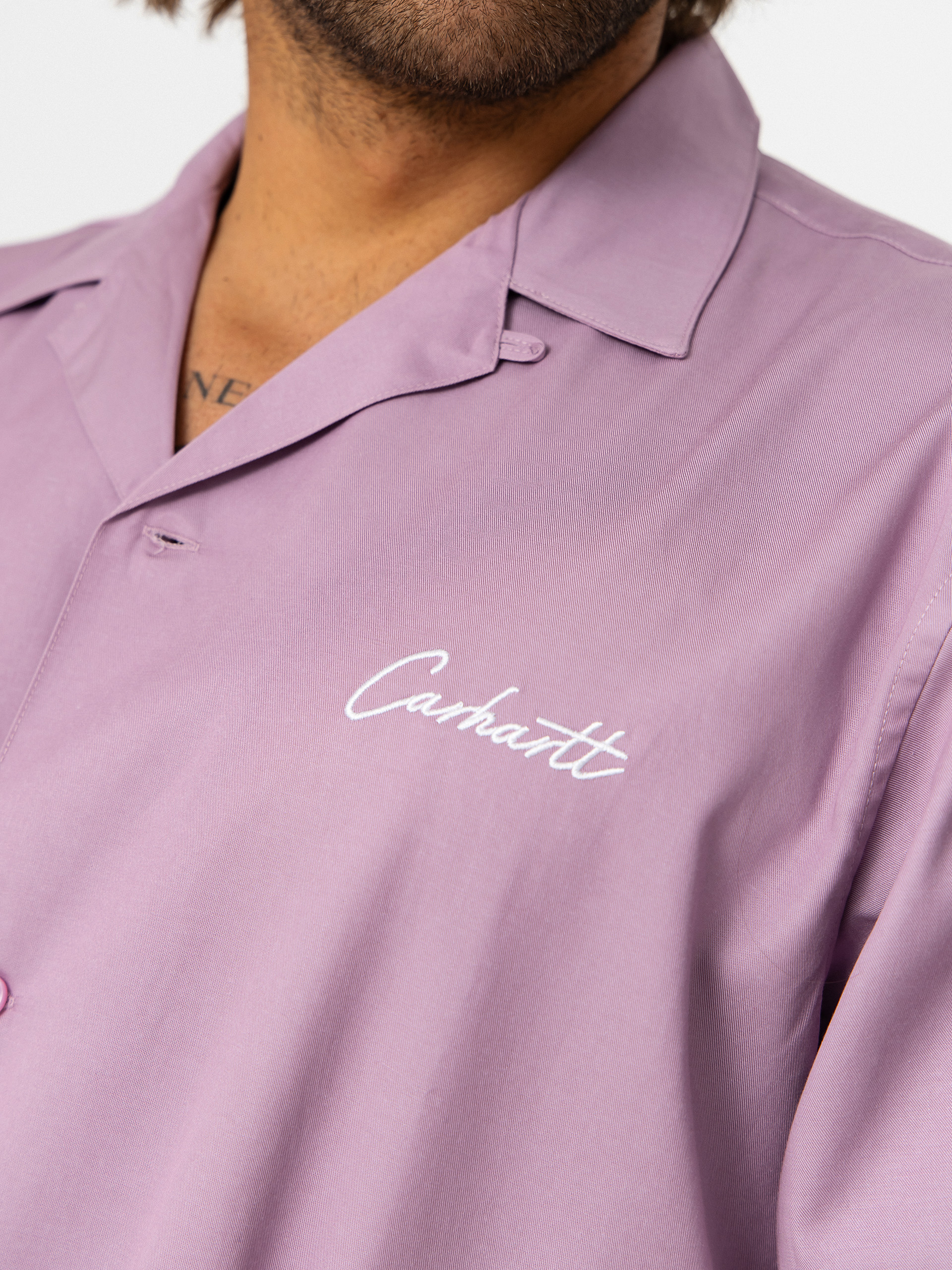 Koszula Carhartt WIP Delray (gentle purple/white)