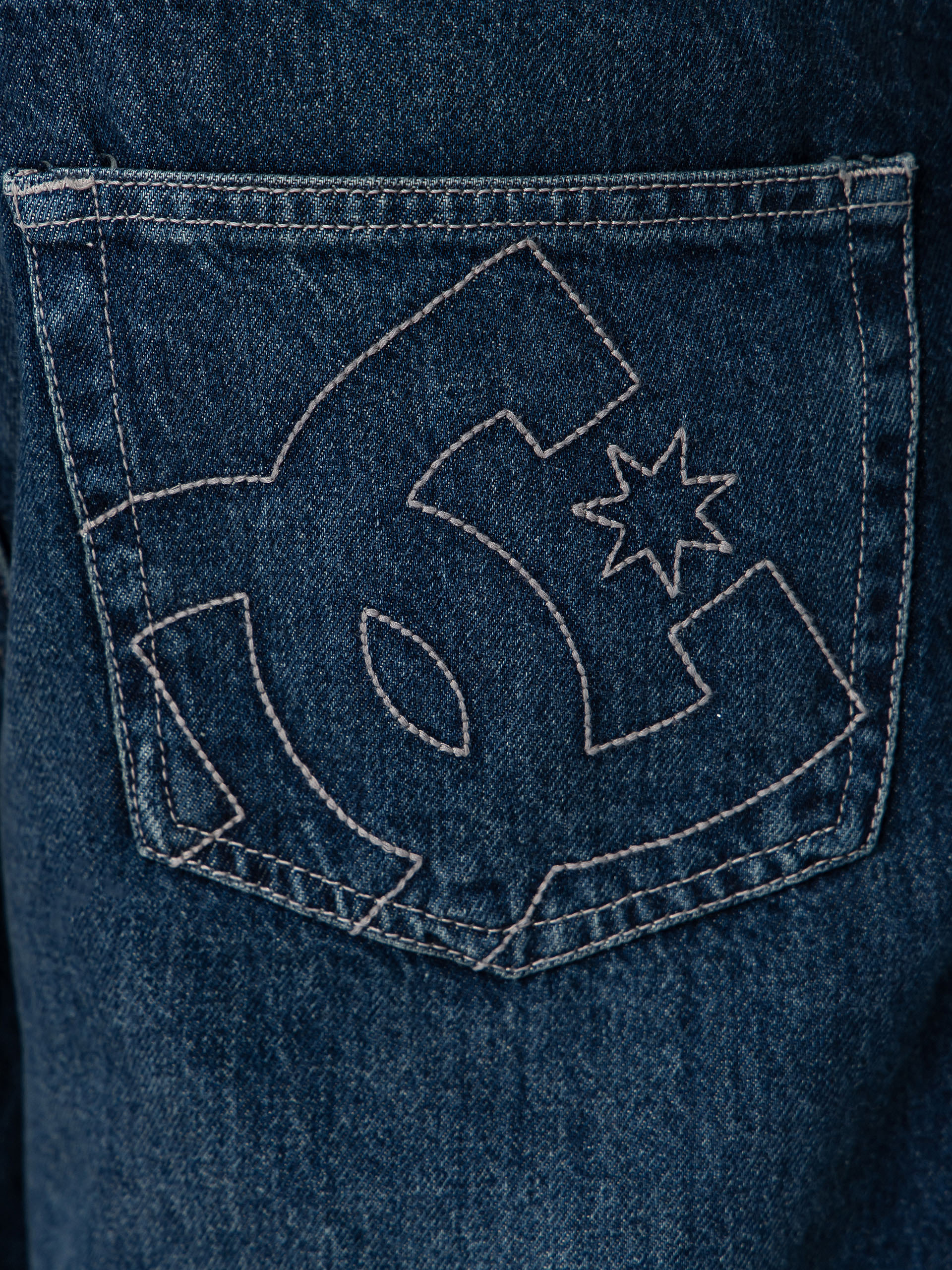 Spodnie DC Worker Baggy Denim Double That (dark denim)