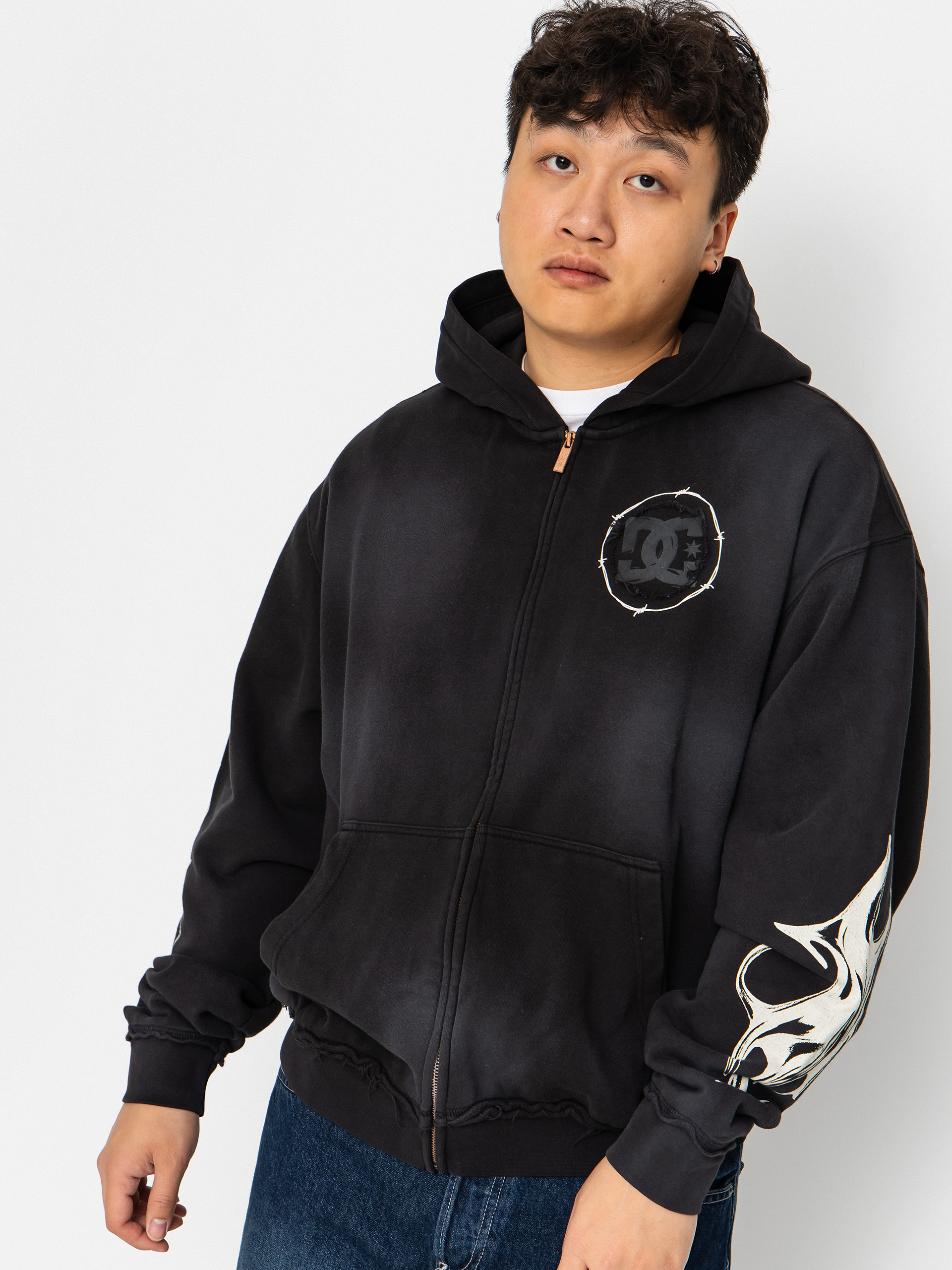 Bluza z kapturem DC Sharp Point ZHD (black)