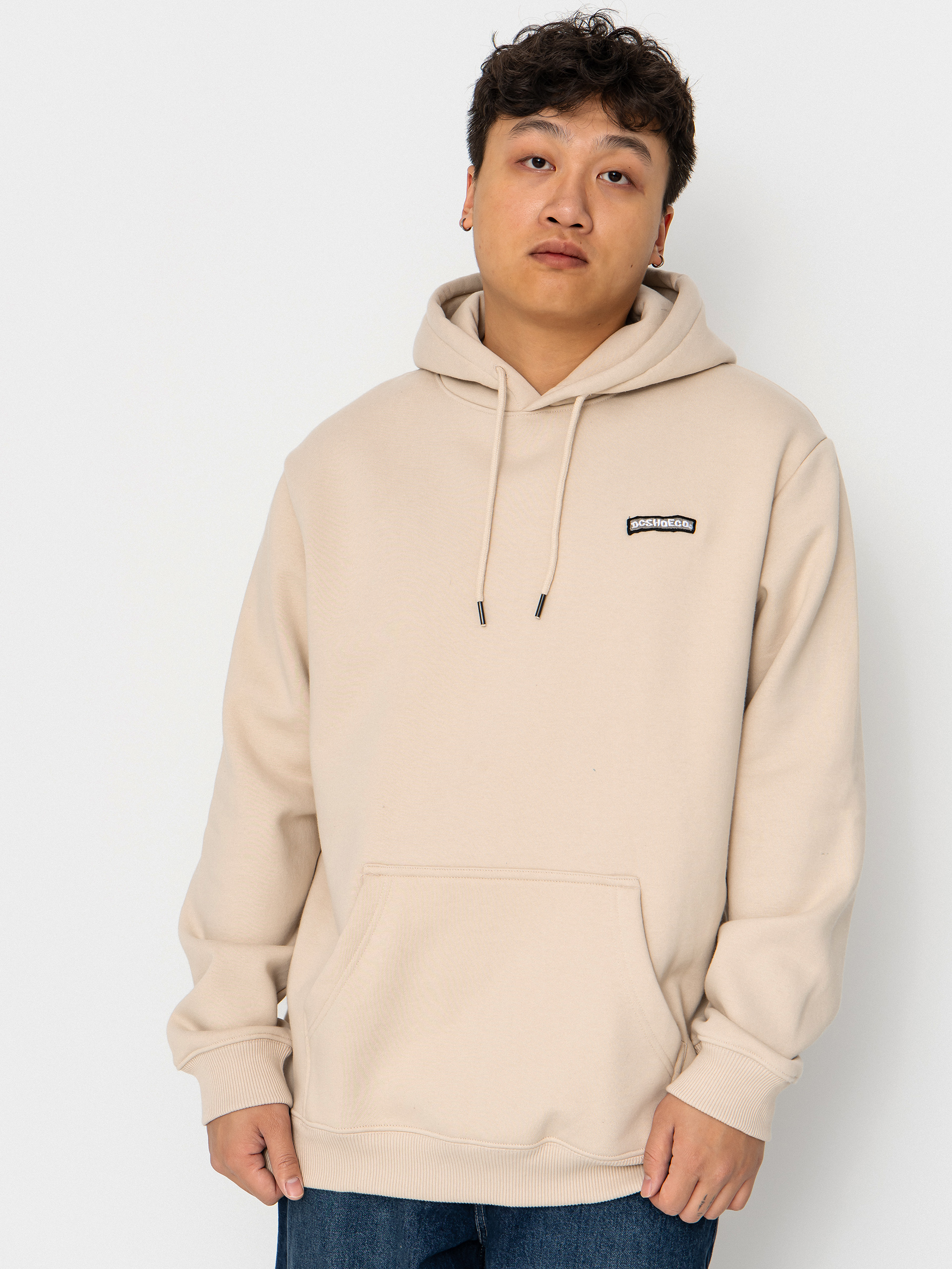 Bluza z kapturem DC Patch It HD (oatmeal)