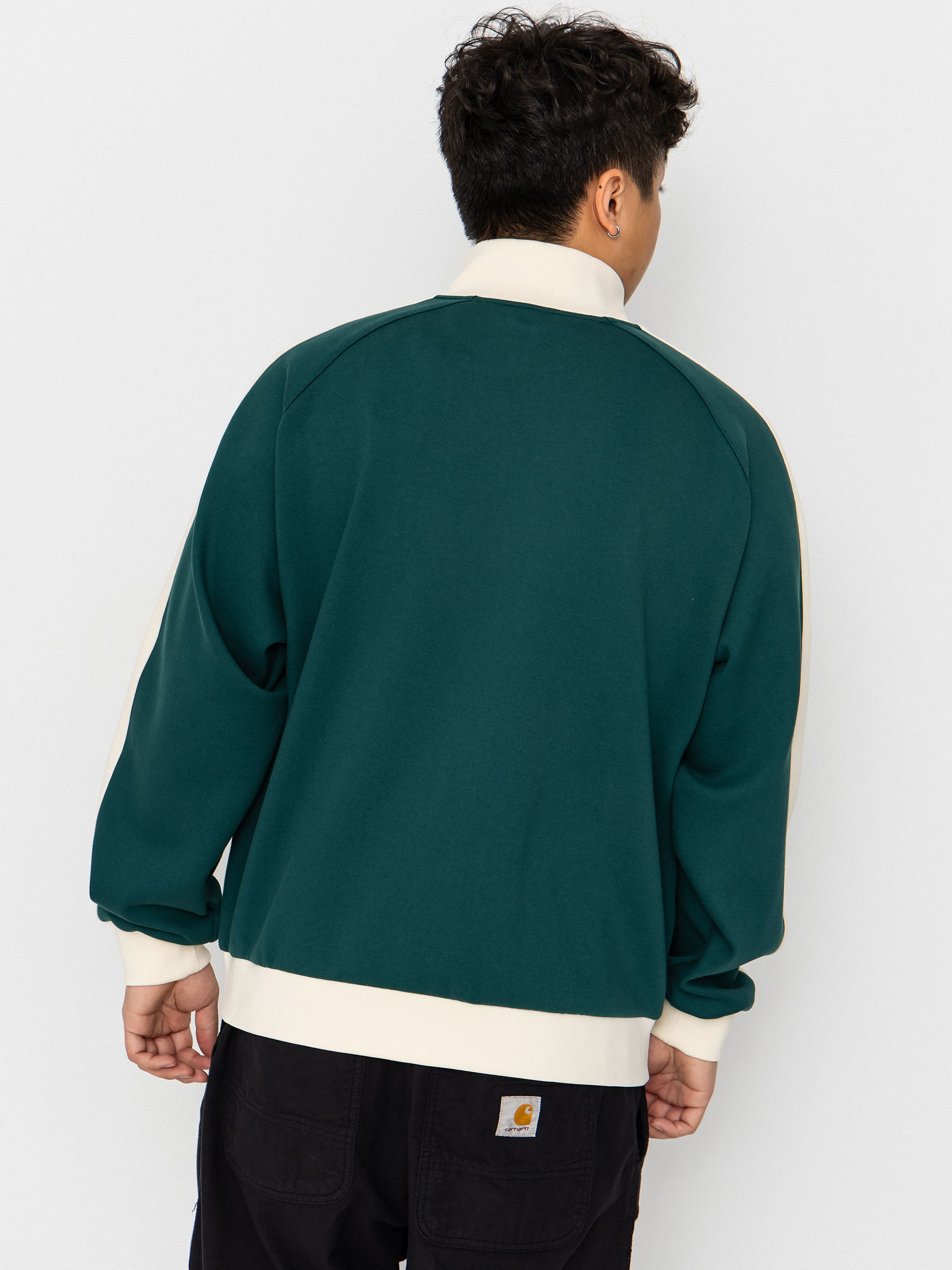 Bluza Karl Kani Signature Sidestripe Pique (green)